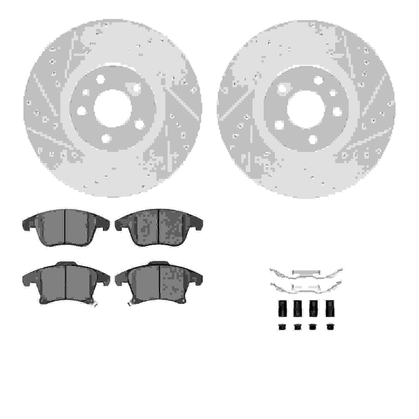 Dynamic Friction Company Disc Brake Kit 7312-54216