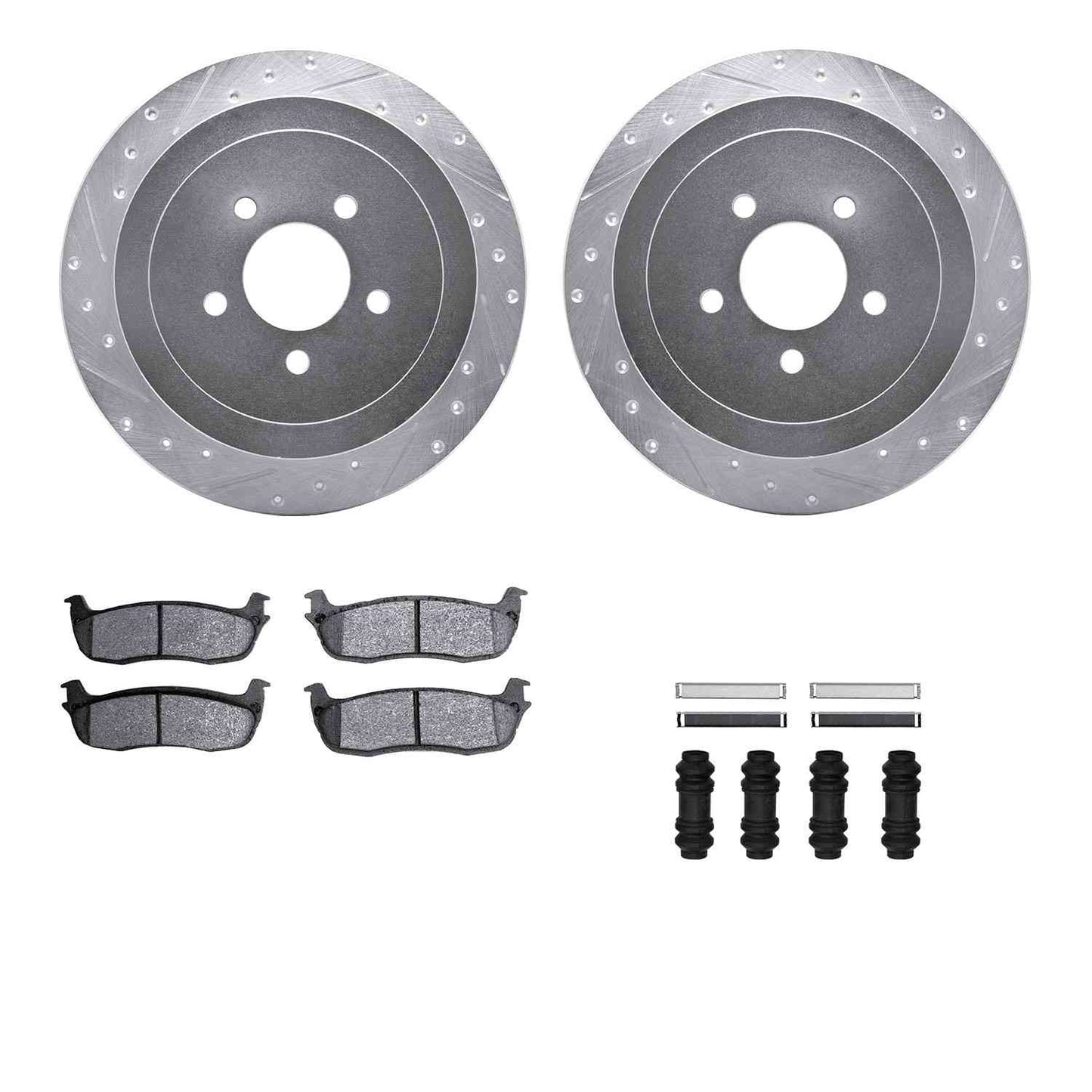 Dynamic Friction Company Disc Brake Kit 7312-55004