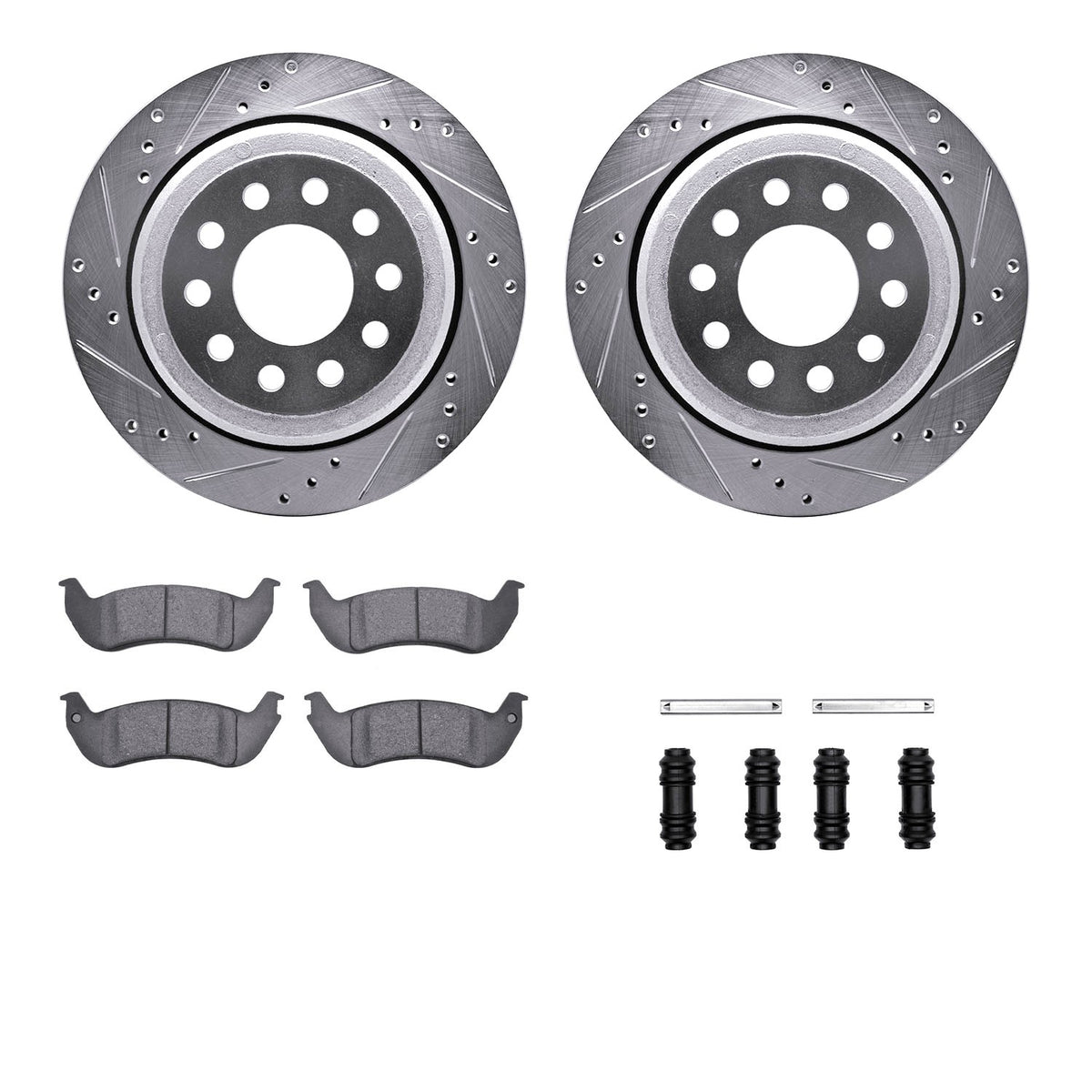 Dynamic Friction Company Disc Brake Kit 7312-55005