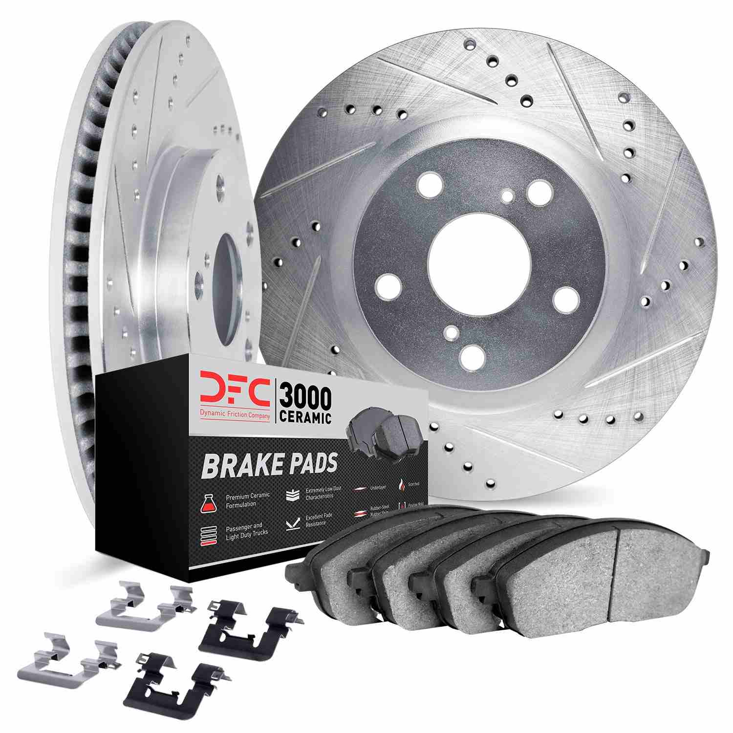 Dynamic Friction Company Disc Brake Kit 7312-55011