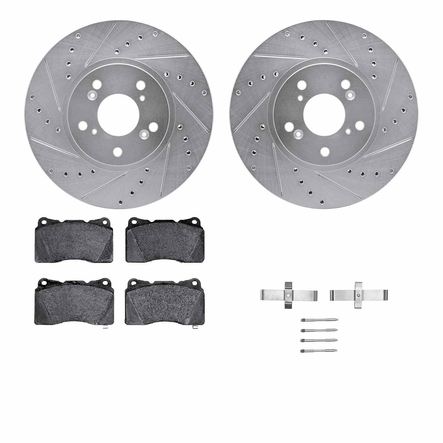 Dynamic Friction Company Disc Brake Kit 7312-58019