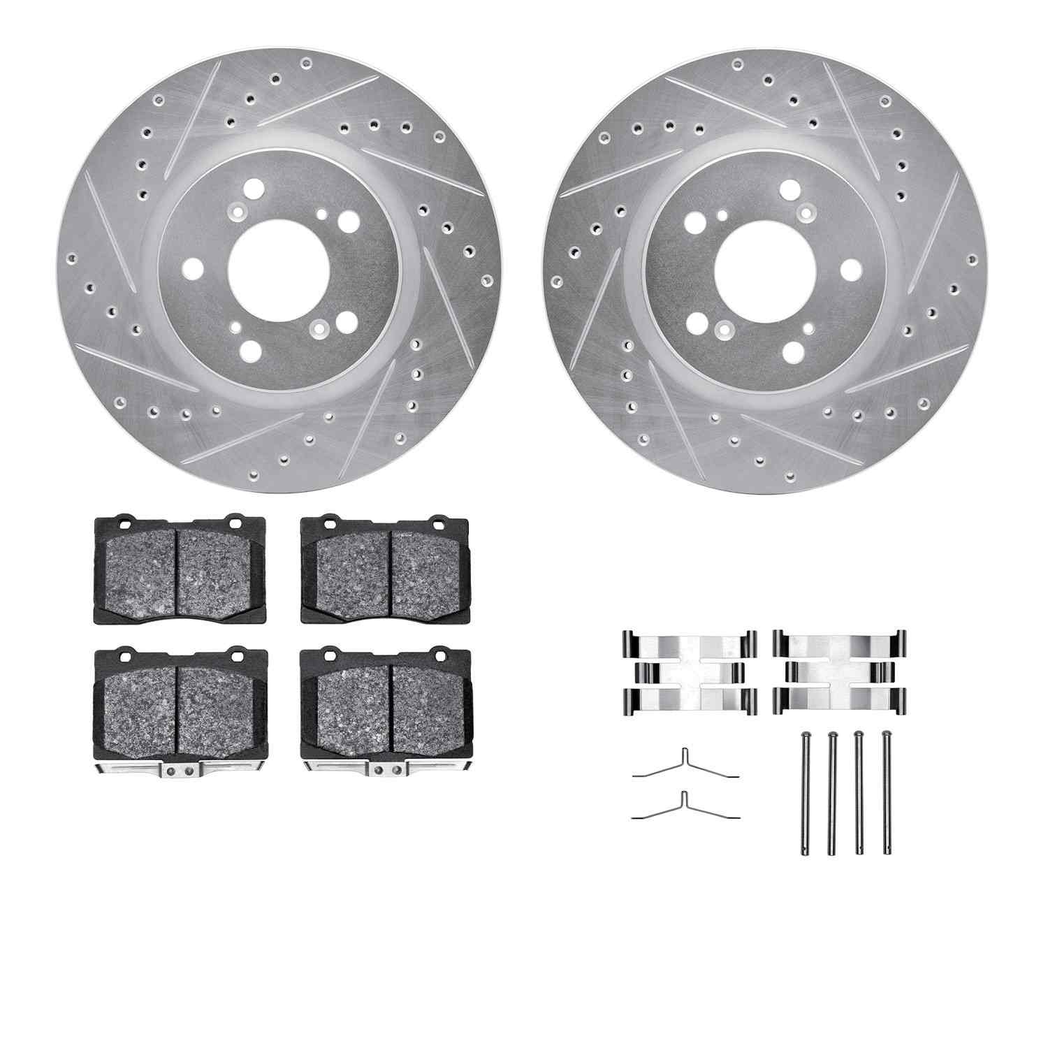 Dynamic Friction Company Disc Brake Kit 7312-58021