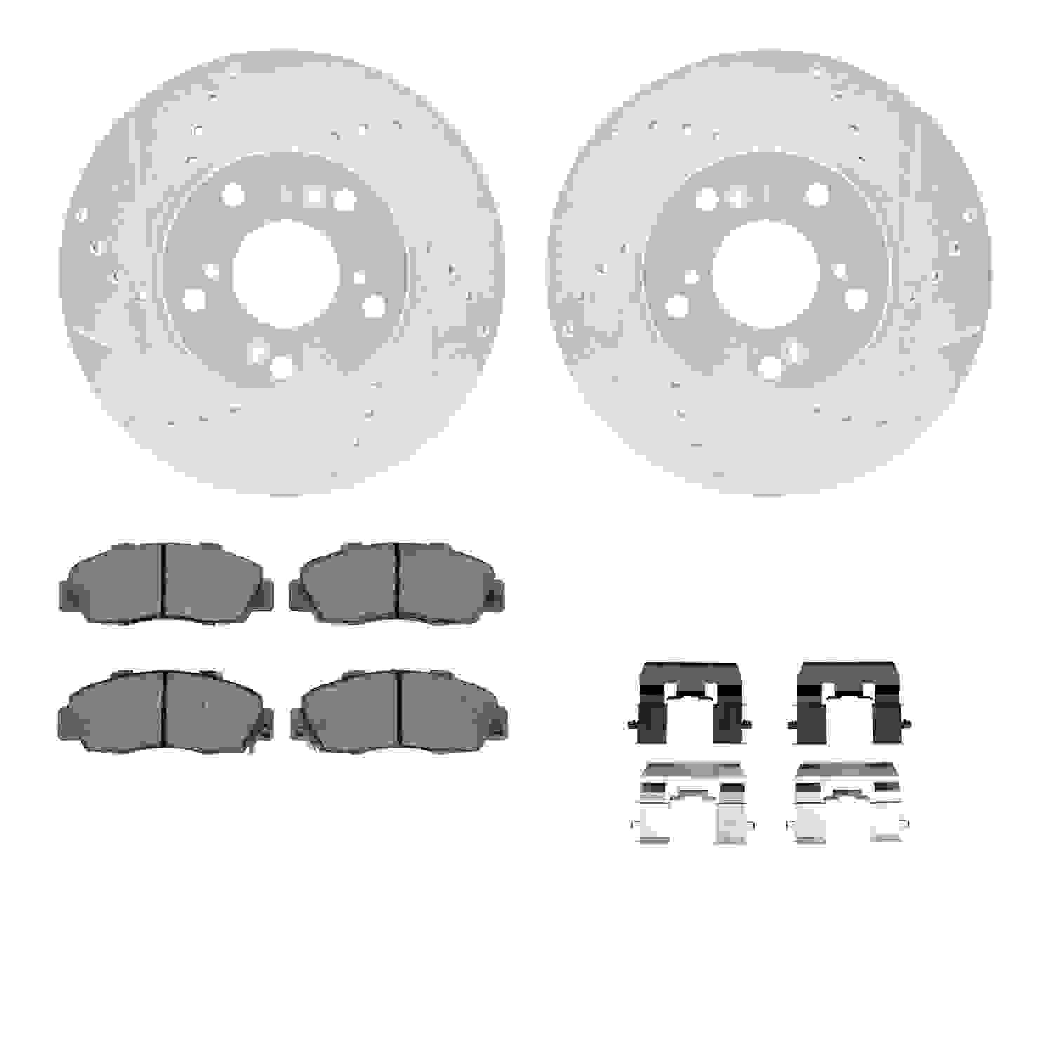 Dynamic Friction Company Disc Brake Kit 7312-59038