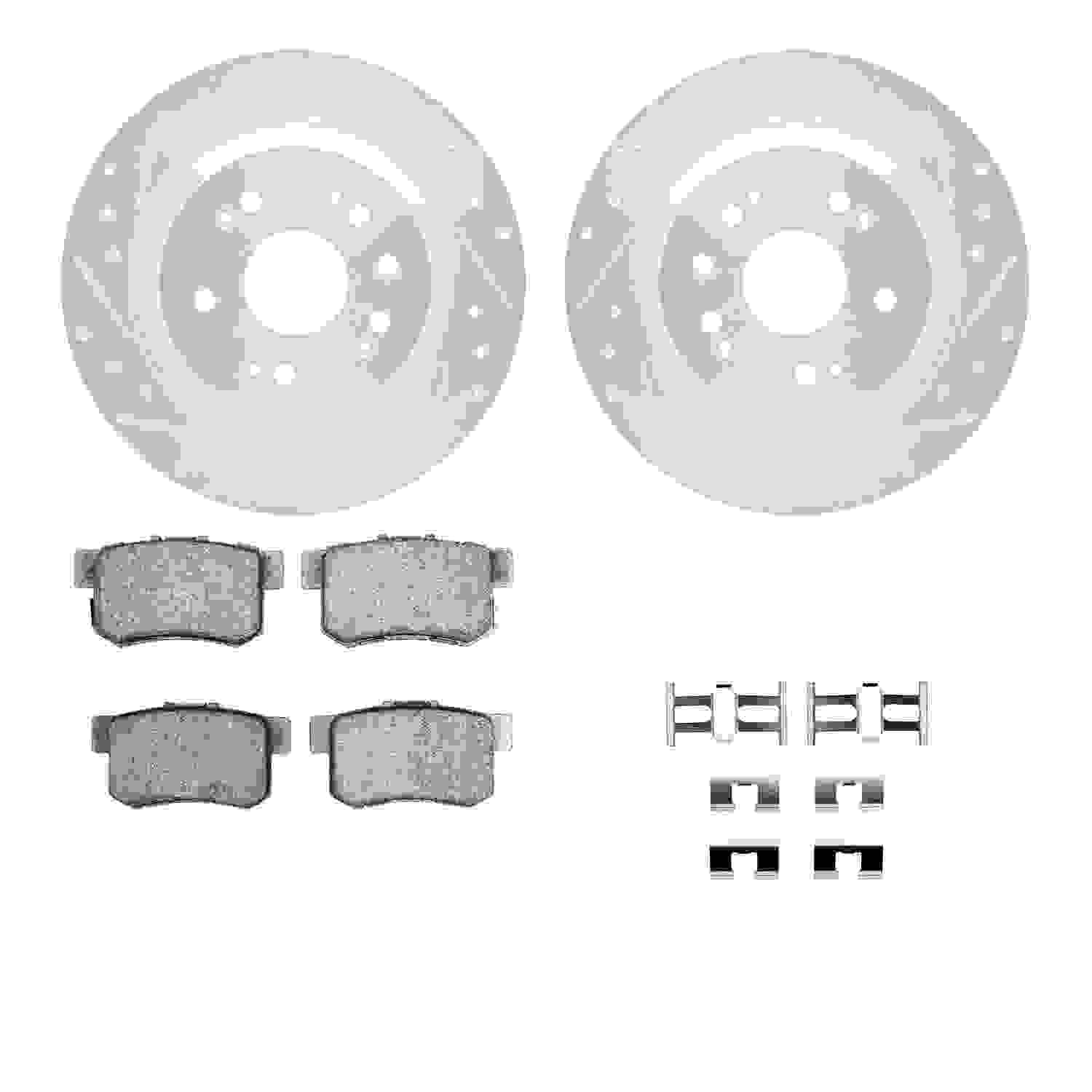 Dynamic Friction Company Disc Brake Kit 7312-59075