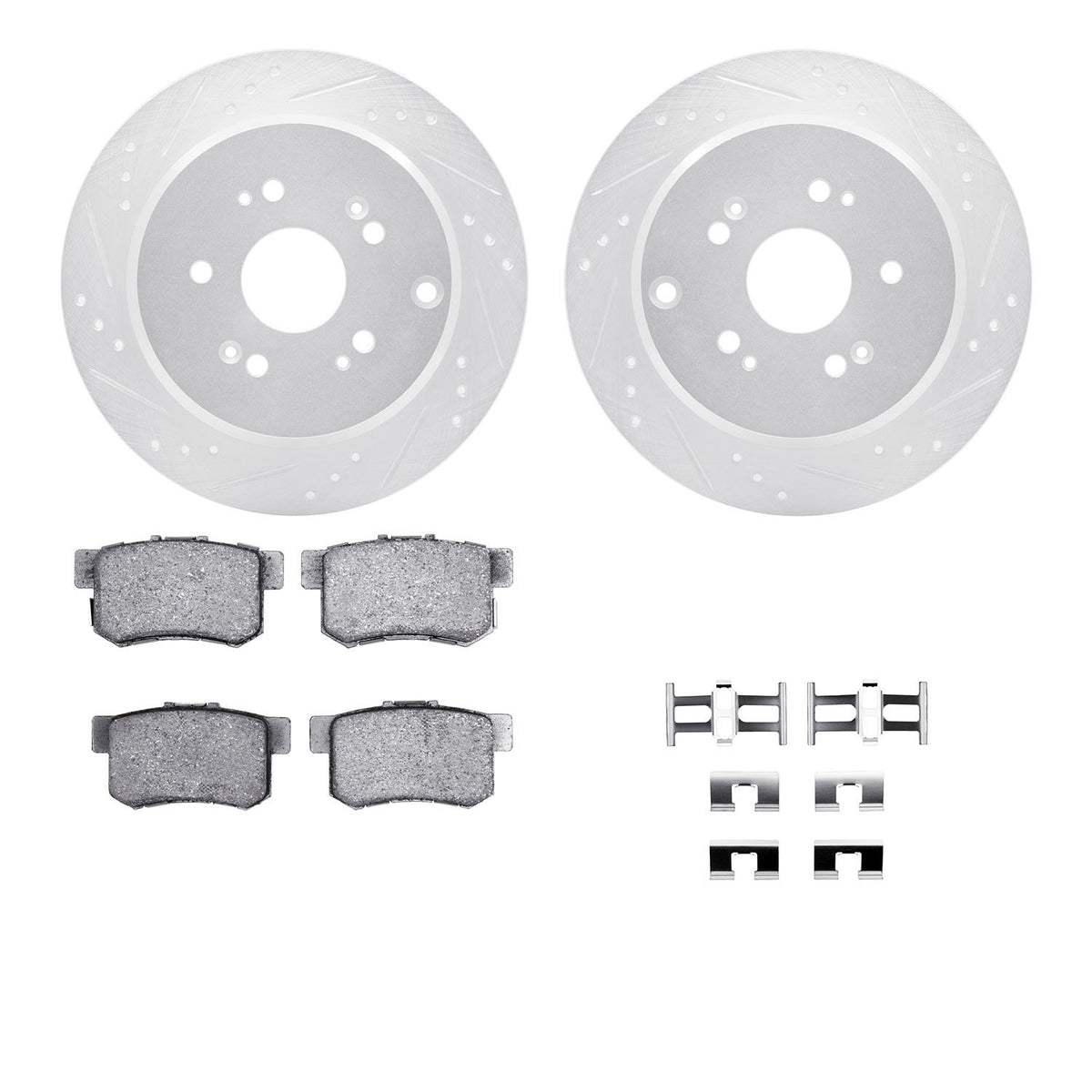 Dynamic Friction Company Disc Brake Kit 7312-59076