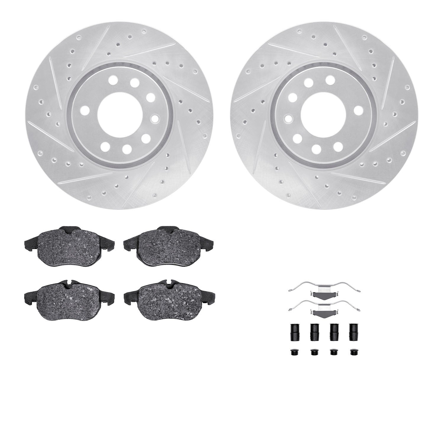 Dynamic Friction Company Disc Brake Kit 7312-65017