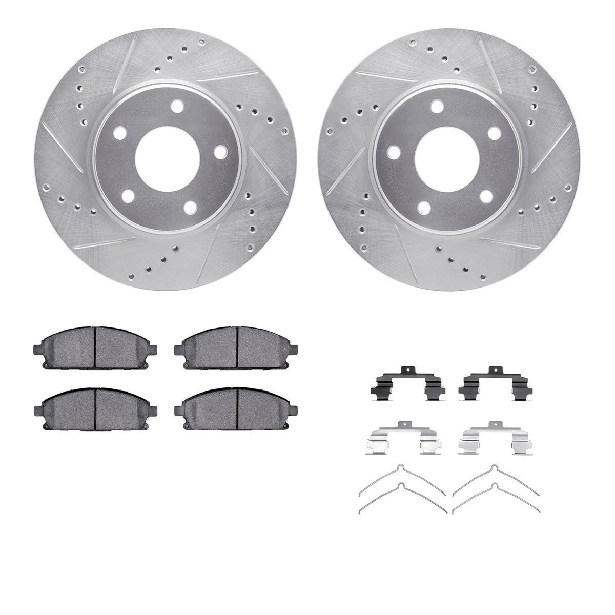 Dynamic Friction Company Disc Brake Kit 7312-67079