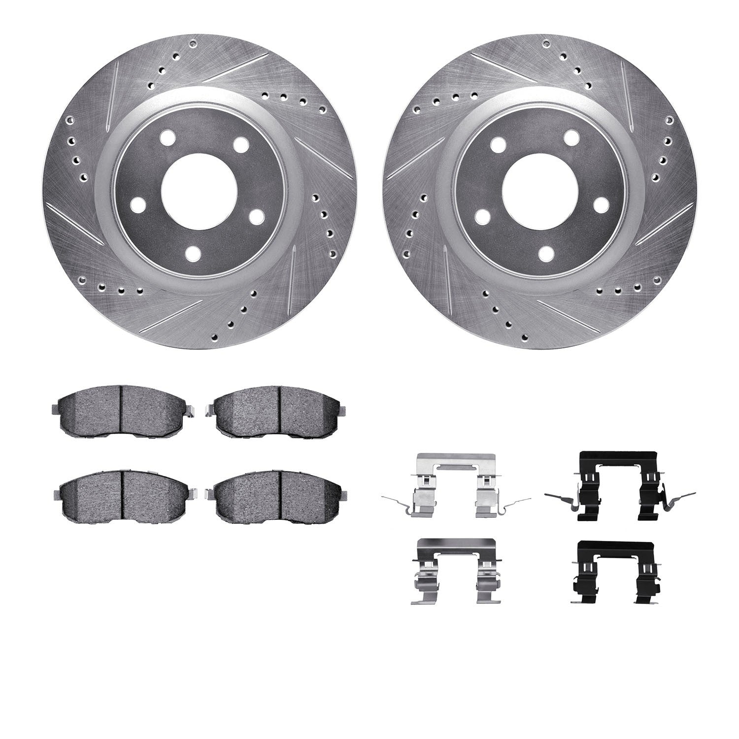 Dynamic Friction Company Disc Brake Kit 7312-67086