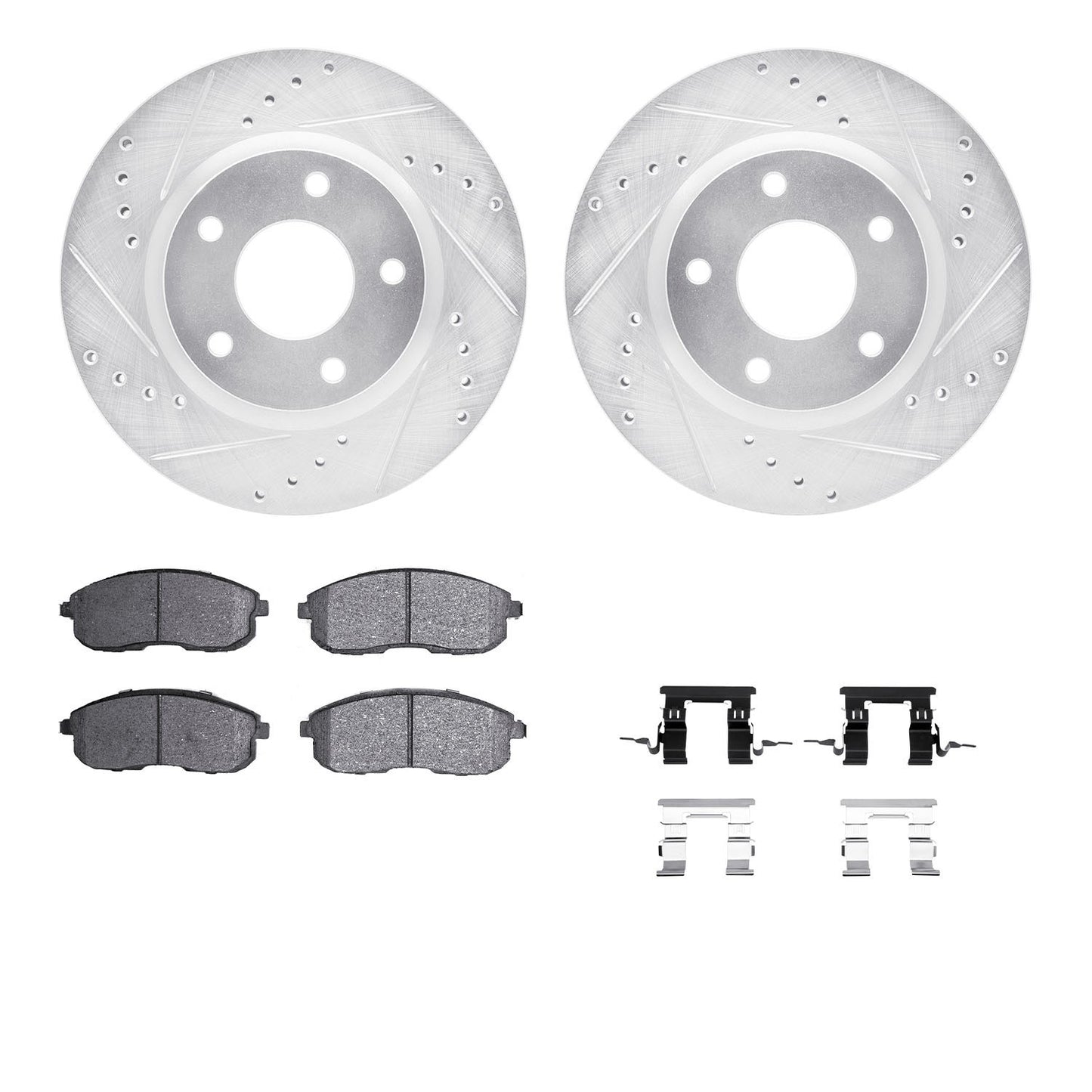 Dynamic Friction Company Disc Brake Kit 7312-67089