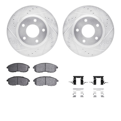 Dynamic Friction Company Disc Brake Kit 7312-67089