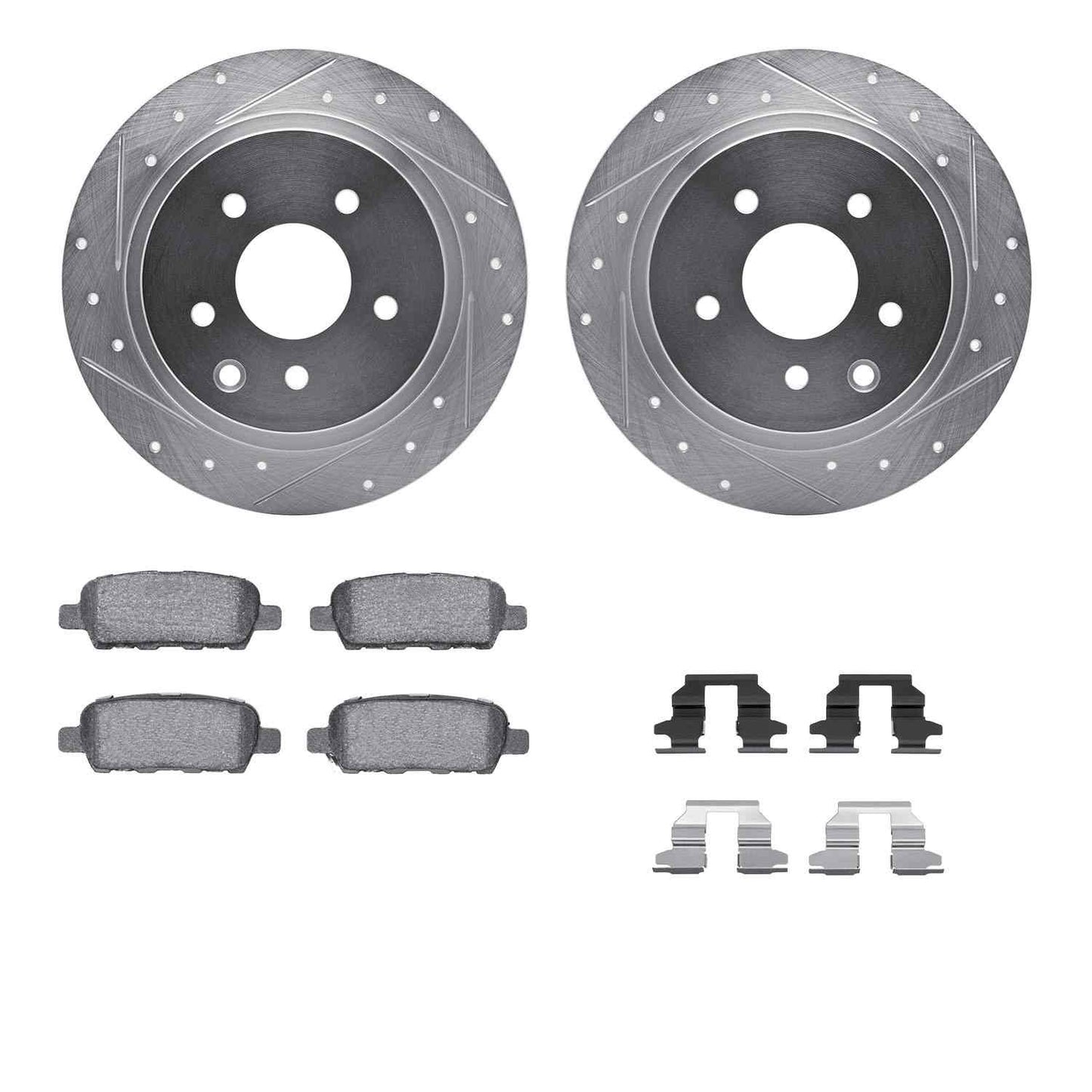 Dynamic Friction Company Disc Brake Kit 7312-67098