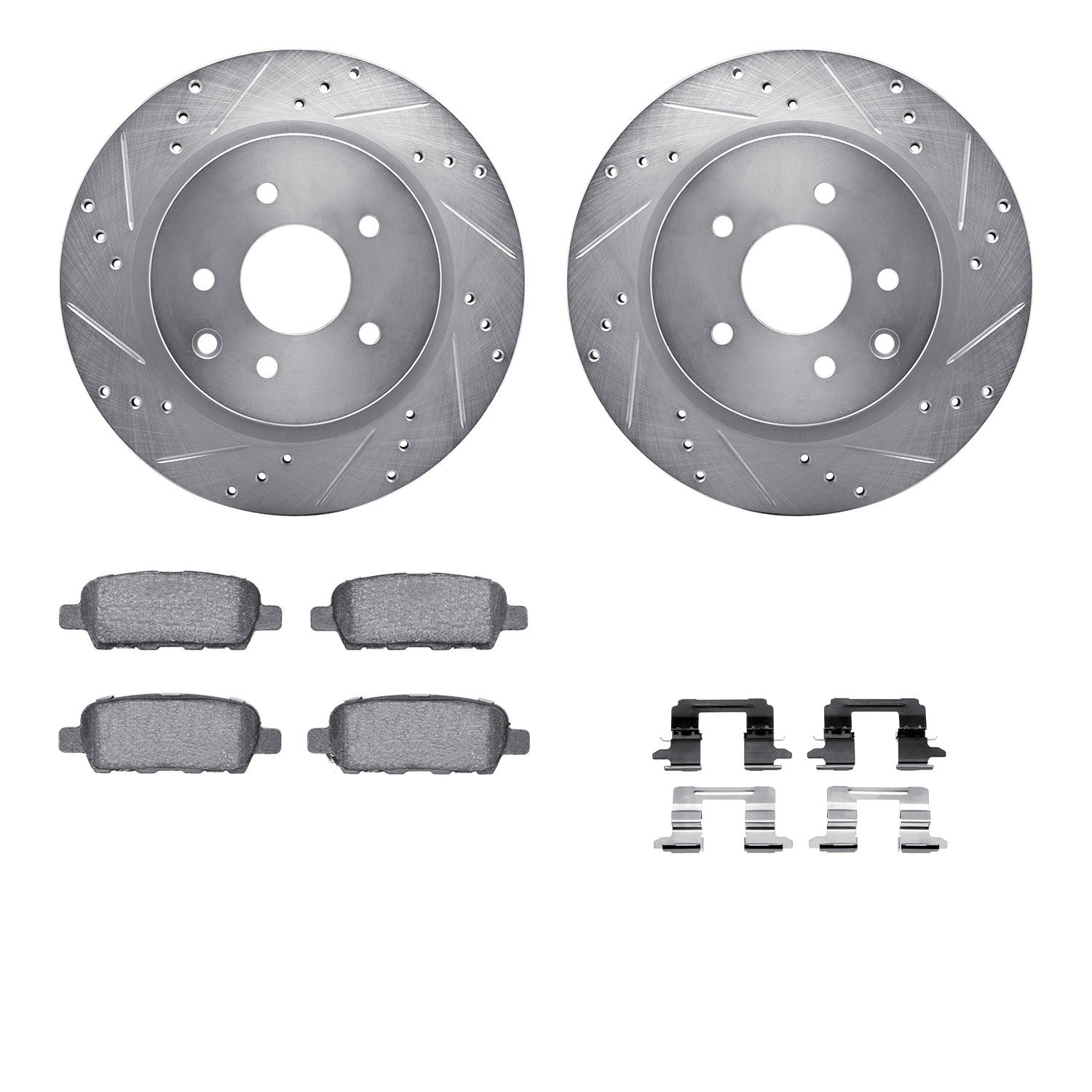 Dynamic Friction Company Disc Brake Kit 7312-67100