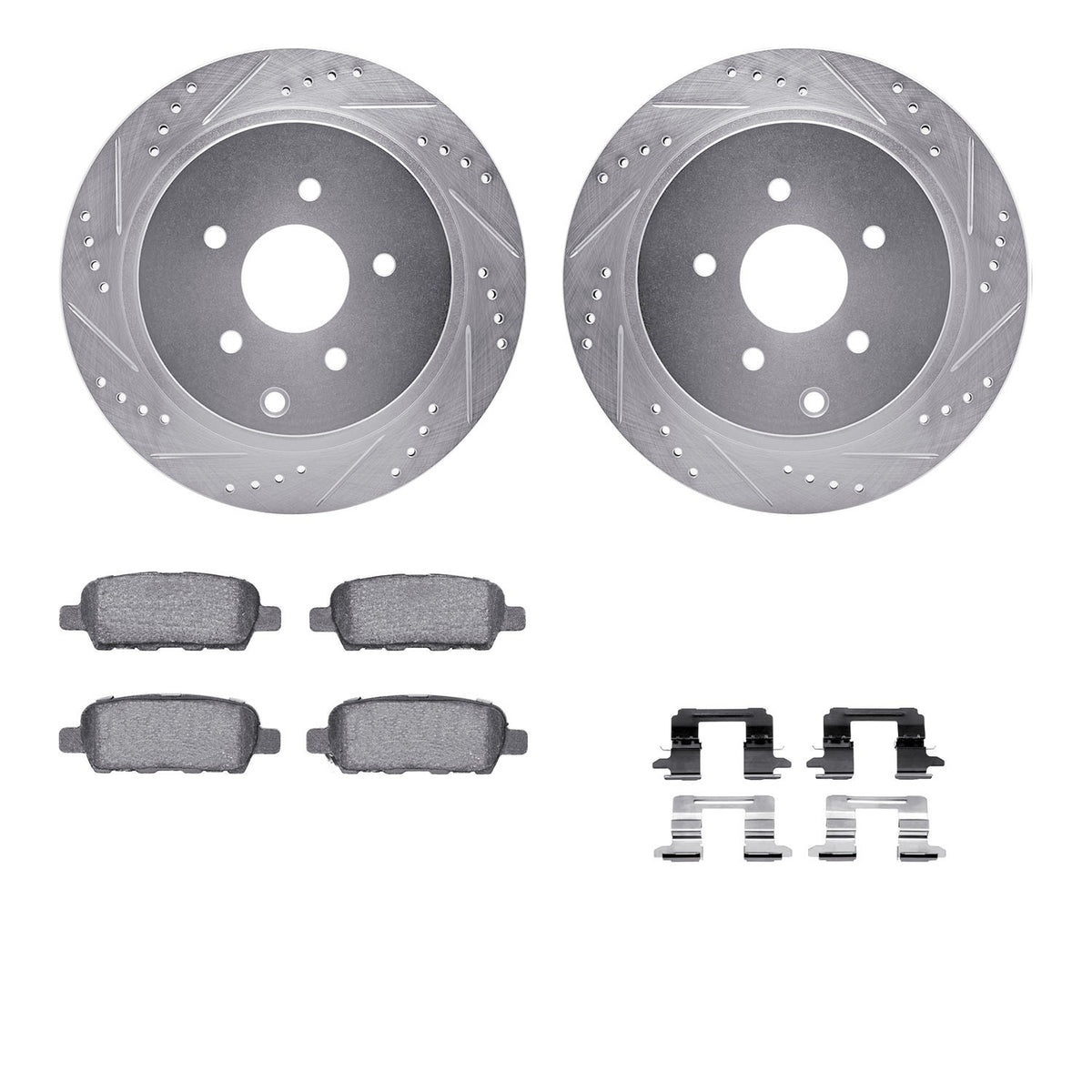 Dynamic Friction Company Disc Brake Kit 7312-67102