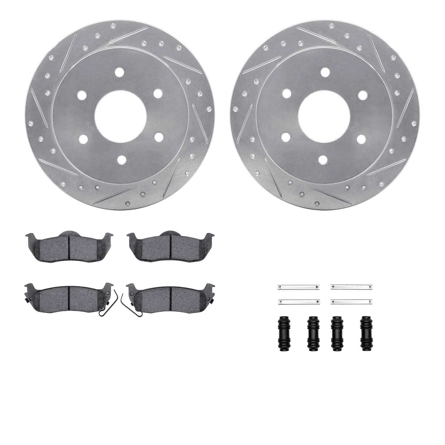 Dynamic Friction Company Disc Brake Kit 7312-67106