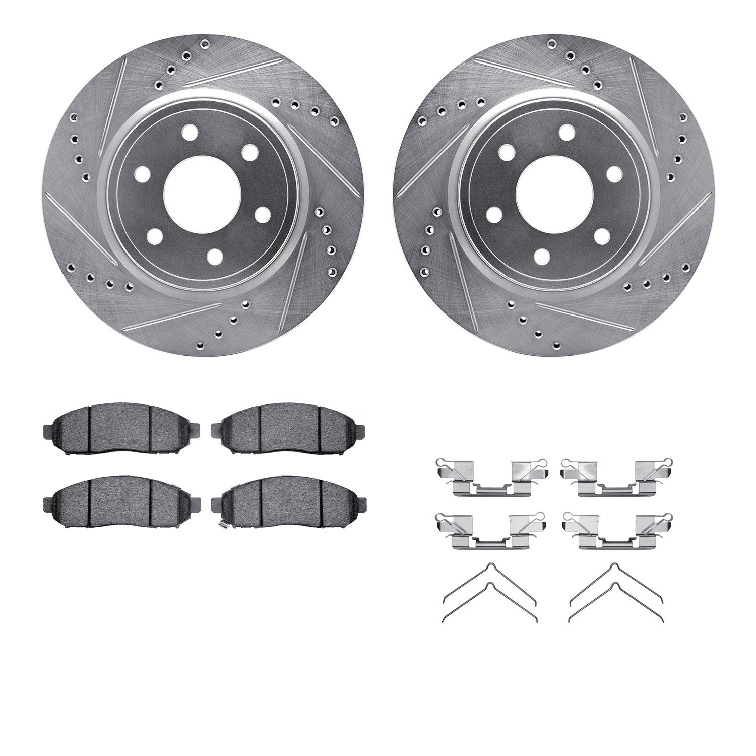 Dynamic Friction Company Disc Brake Kit 7312-67107