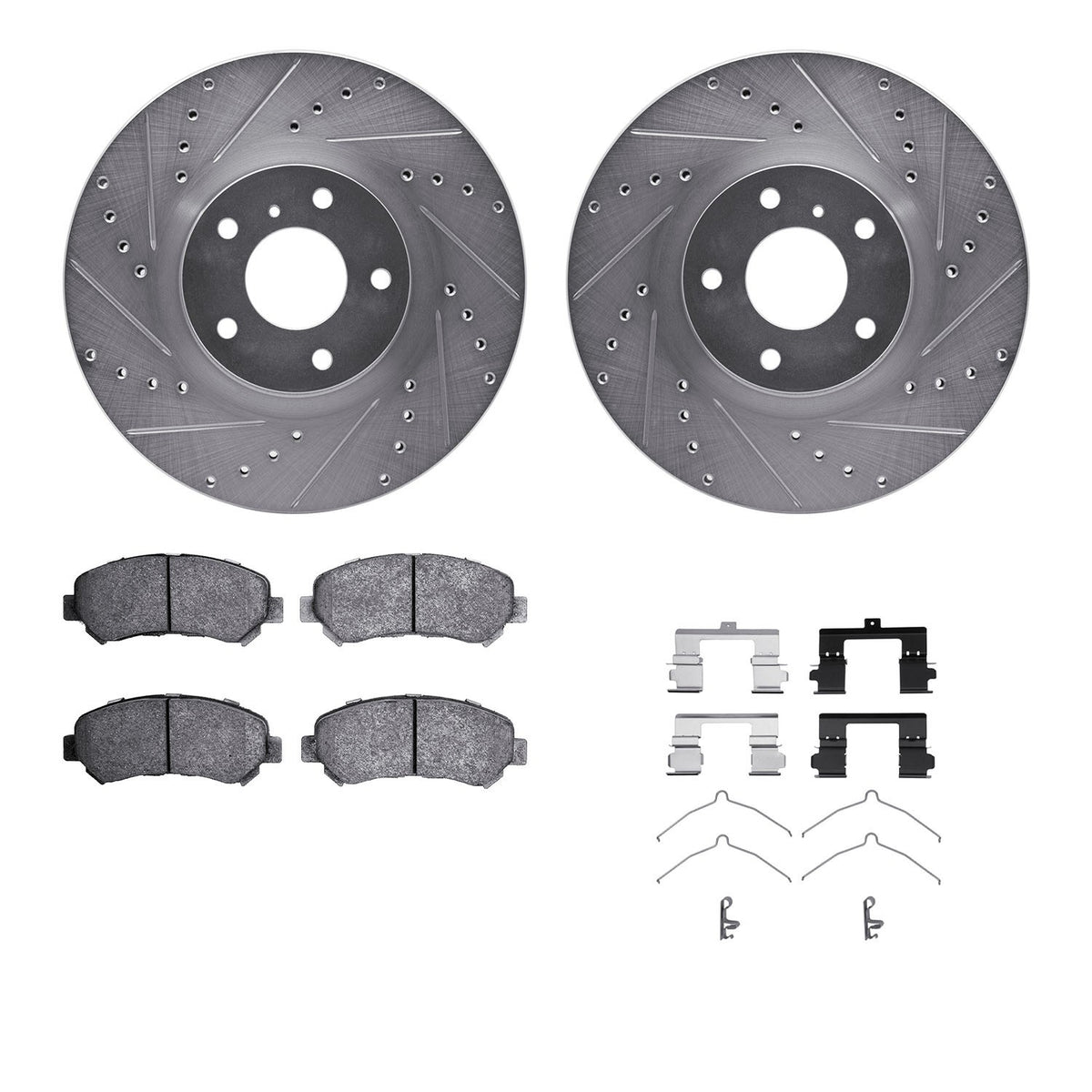 Dynamic Friction Company Disc Brake Kit 7312-67115
