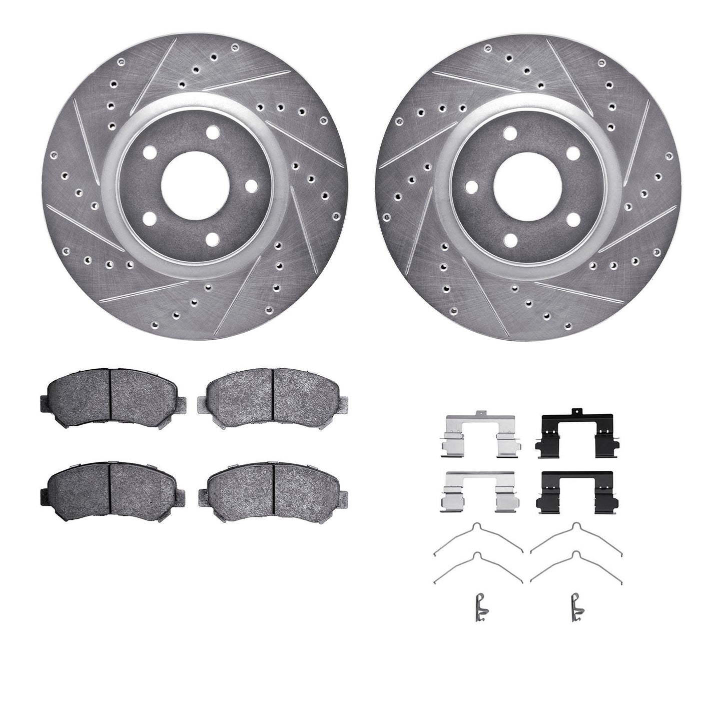 Dynamic Friction Company Disc Brake Kit 7312-67117