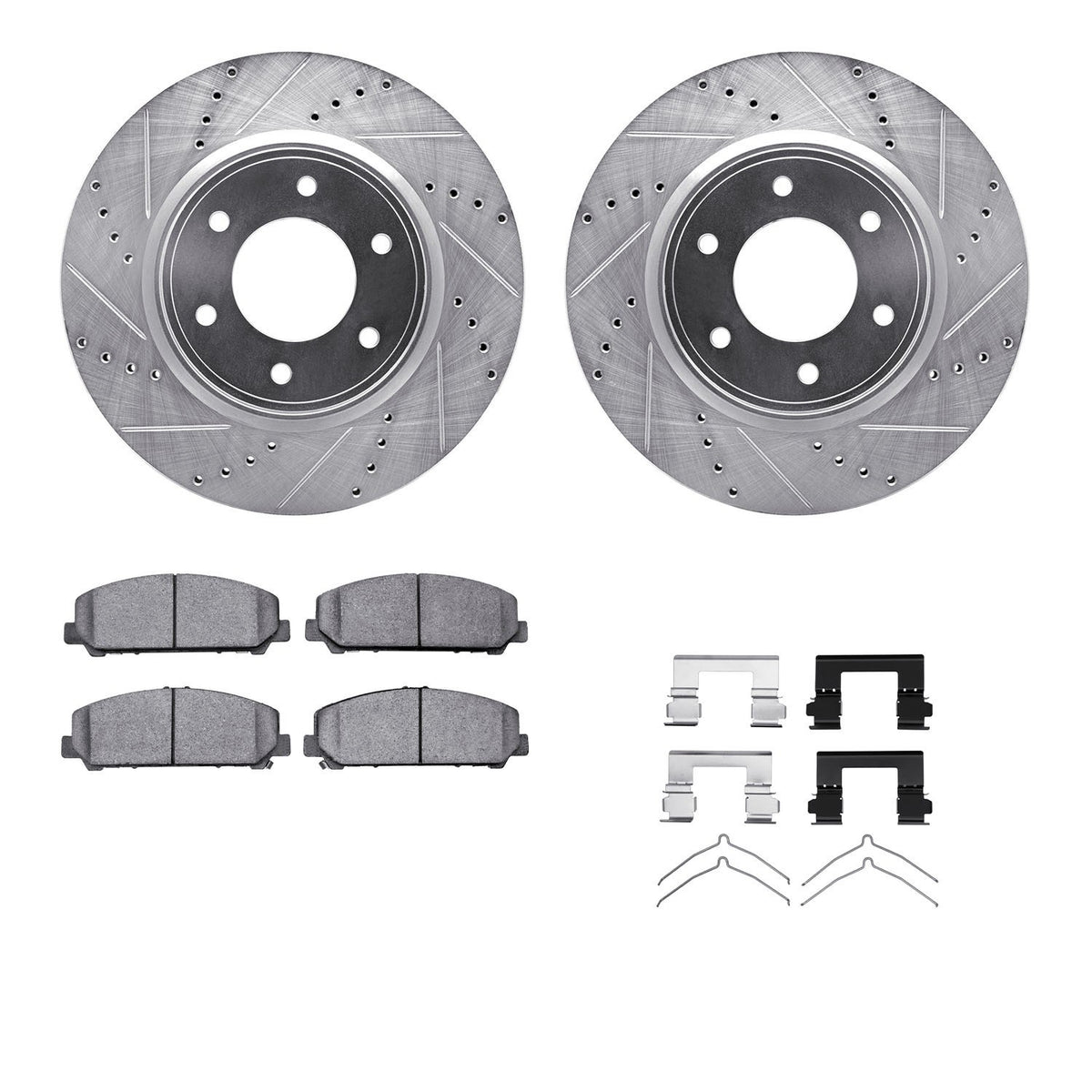 Dynamic Friction Company Disc Brake Kit 7312-67119