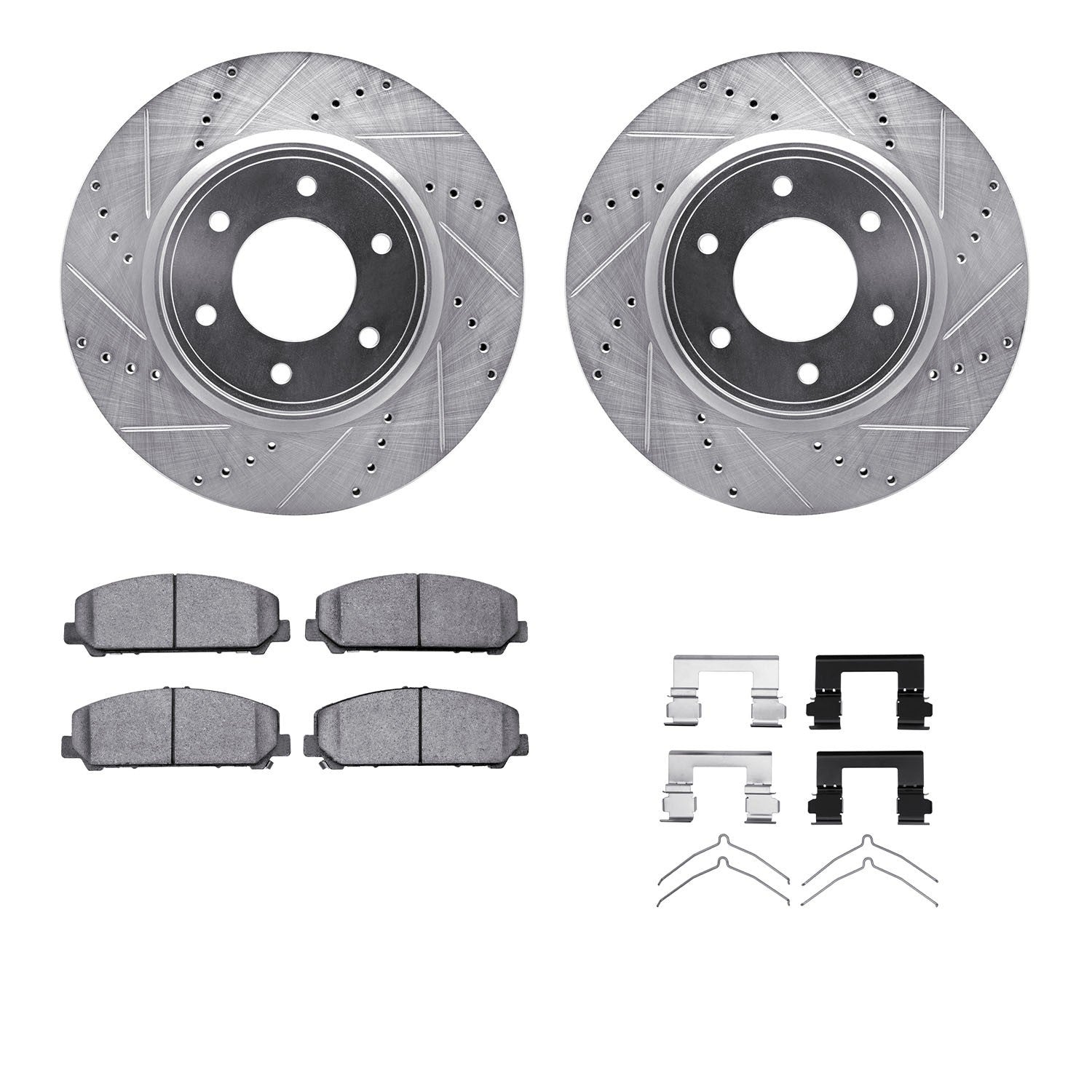 Dynamic Friction Company Disc Brake Kit 7312-67119