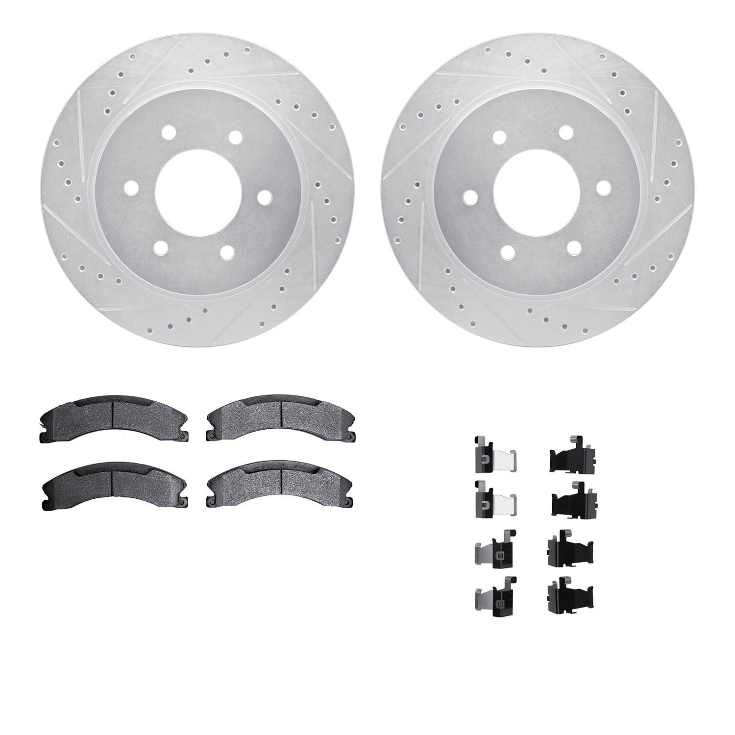 Dynamic Friction Company Disc Brake Kit 7312-67121