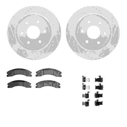Dynamic Friction Company Disc Brake Kit 7312-67123