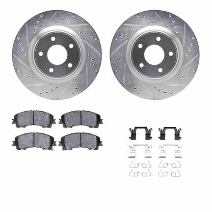 Dynamic Friction Company Disc Brake Kit 7312-67129