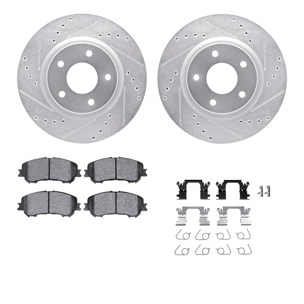 Dynamic Friction Company Disc Brake Kit 7312-67130