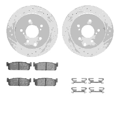 Dynamic Friction Company Disc Brake Kit 7312-68006