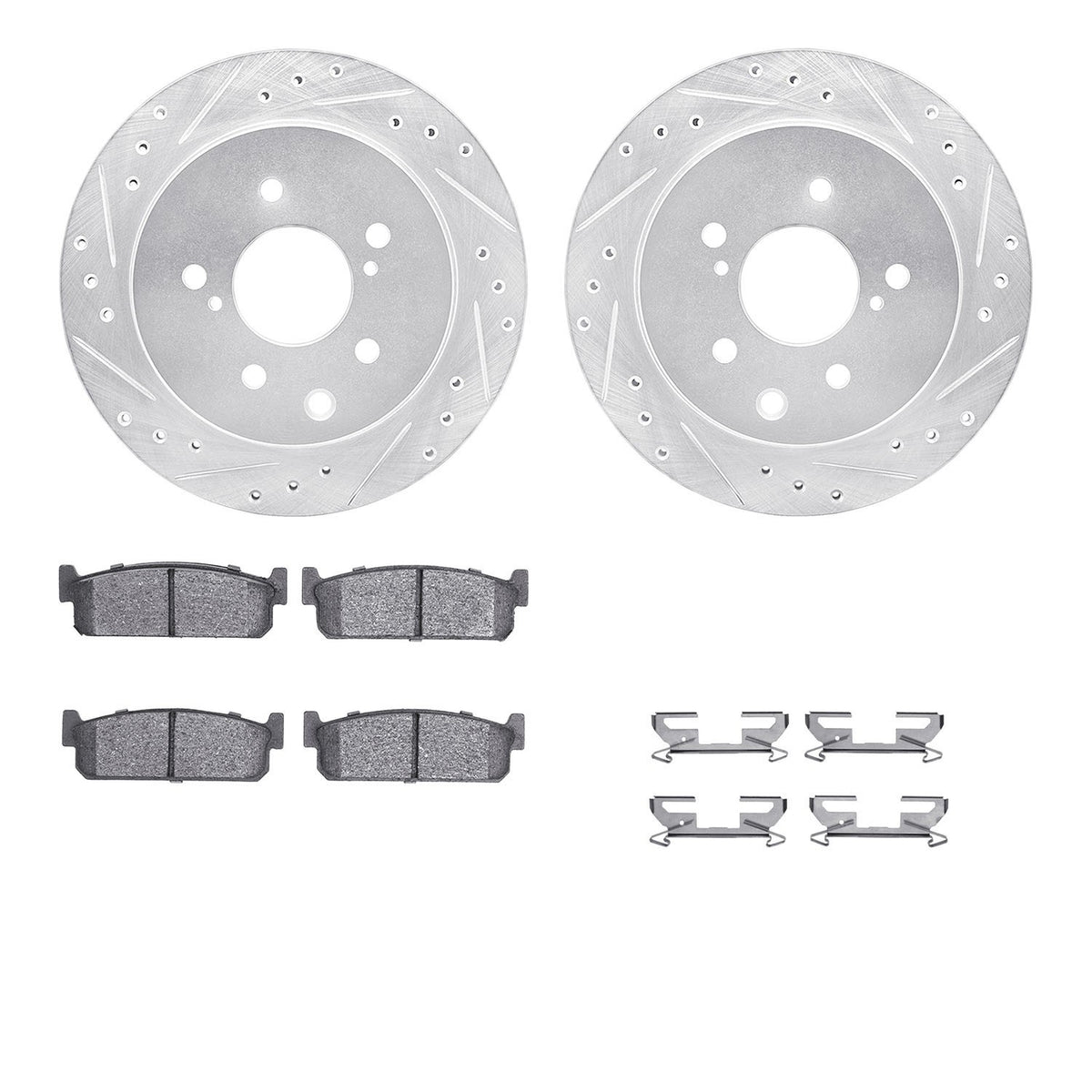 Dynamic Friction Company Disc Brake Kit 7312-68006