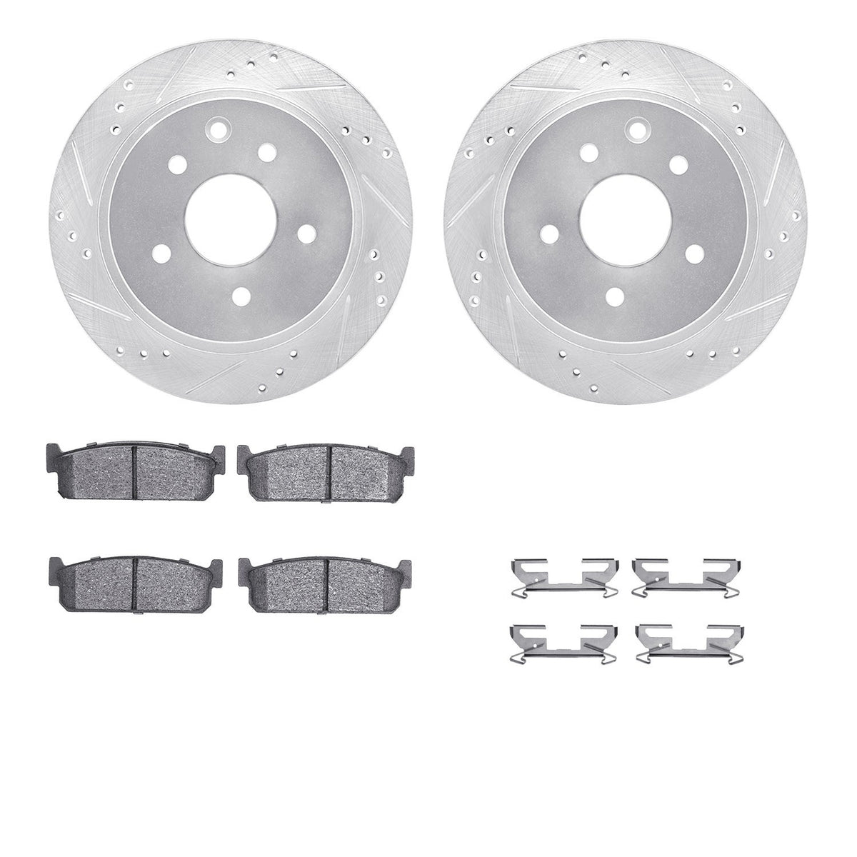 Dynamic Friction Company Disc Brake Kit 7312-68007