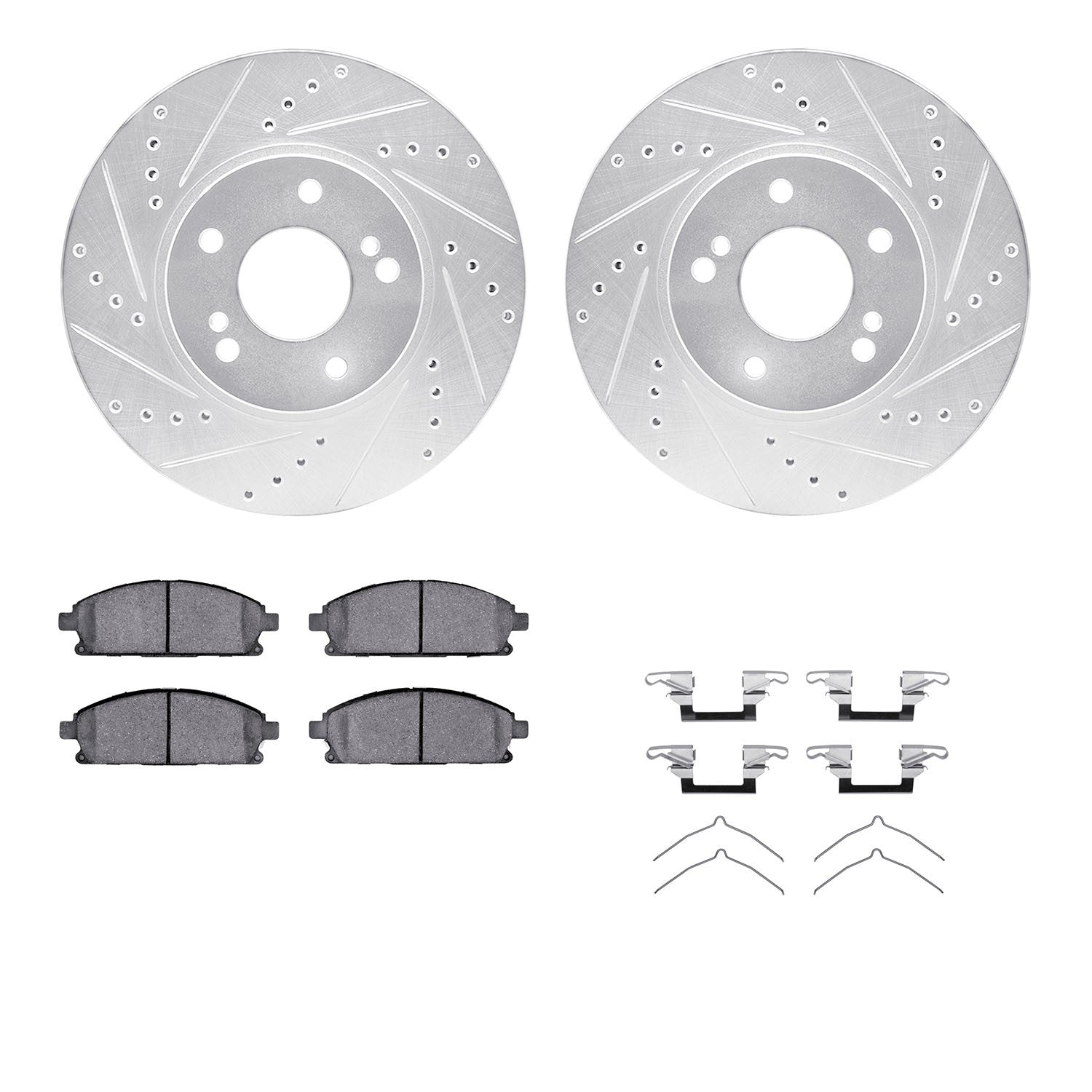 Dynamic Friction Company Disc Brake Kit 7312-68008