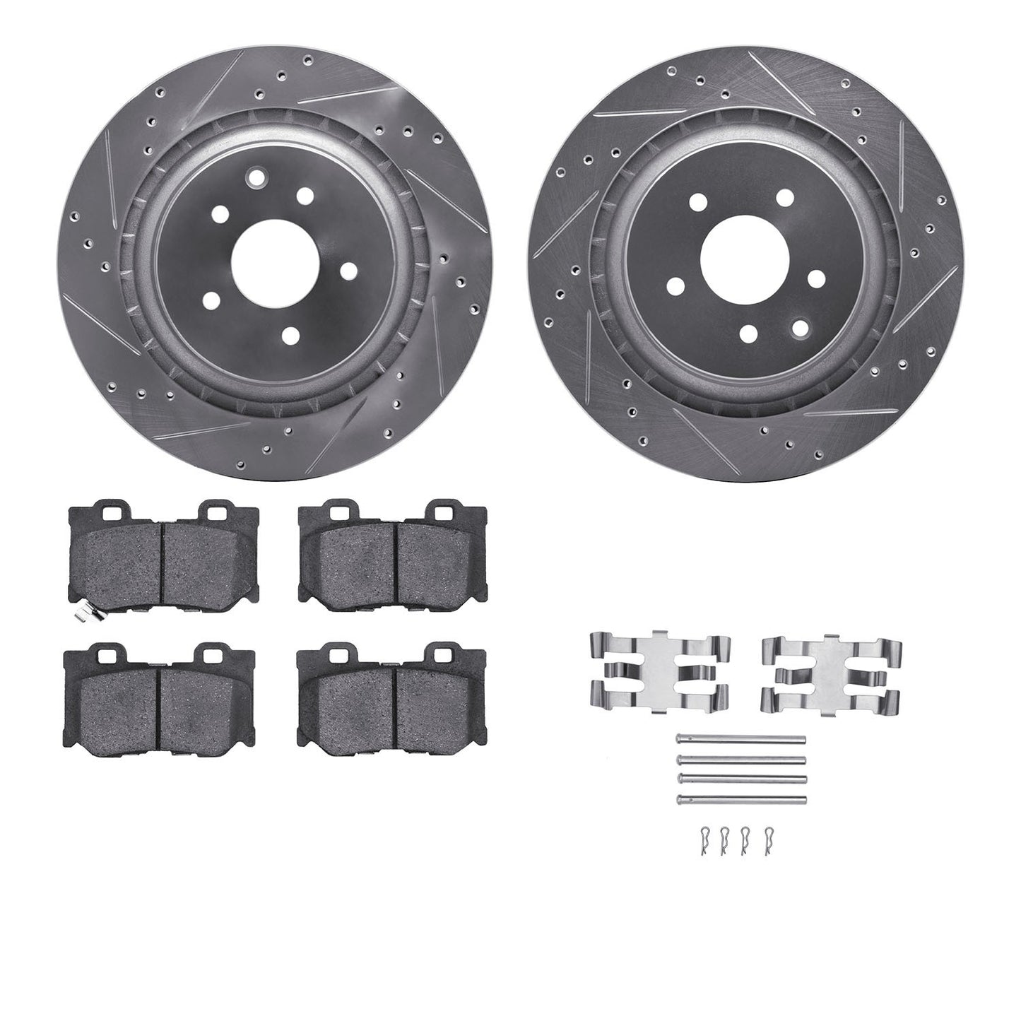 Dynamic Friction Company Disc Brake Kit 7312-68016