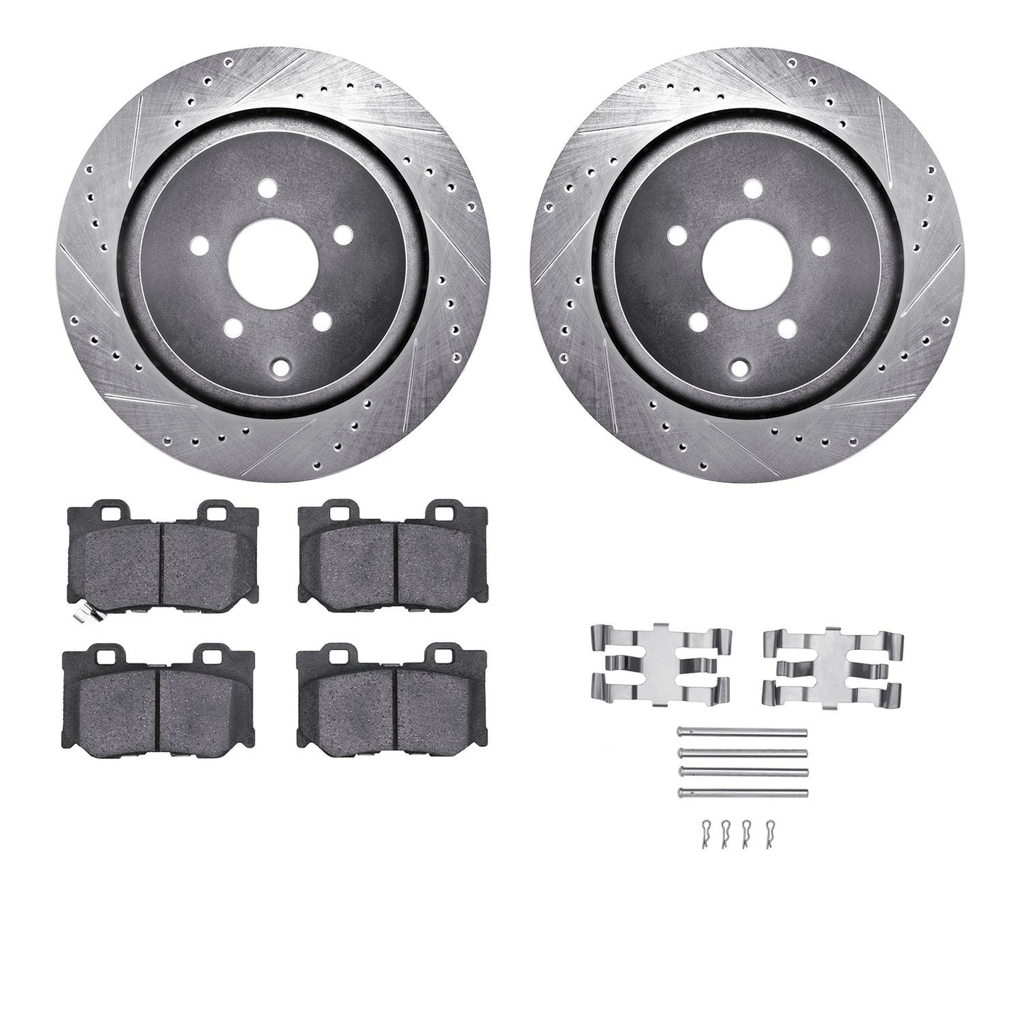 Dynamic Friction Company Disc Brake Kit 7312-68017