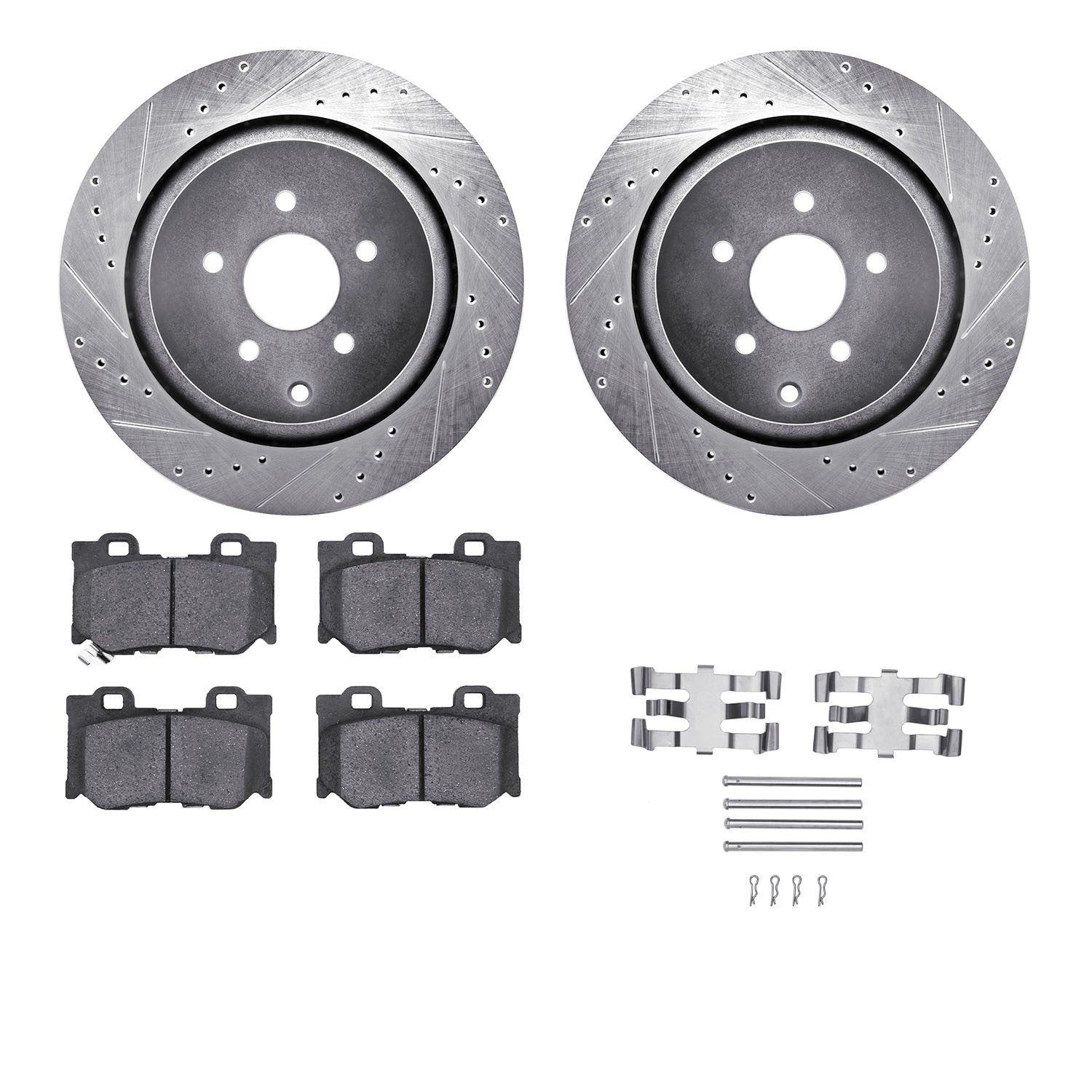 Dynamic Friction Company Disc Brake Kit 7312-68017