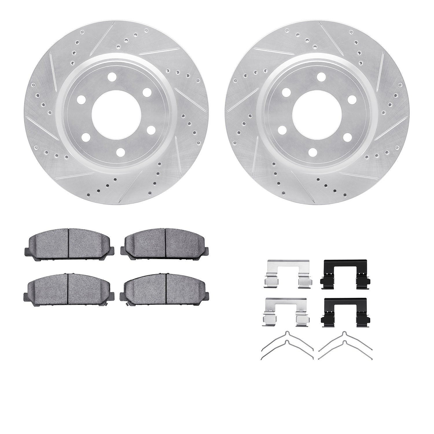 Dynamic Friction Company Disc Brake Kit 7312-68018