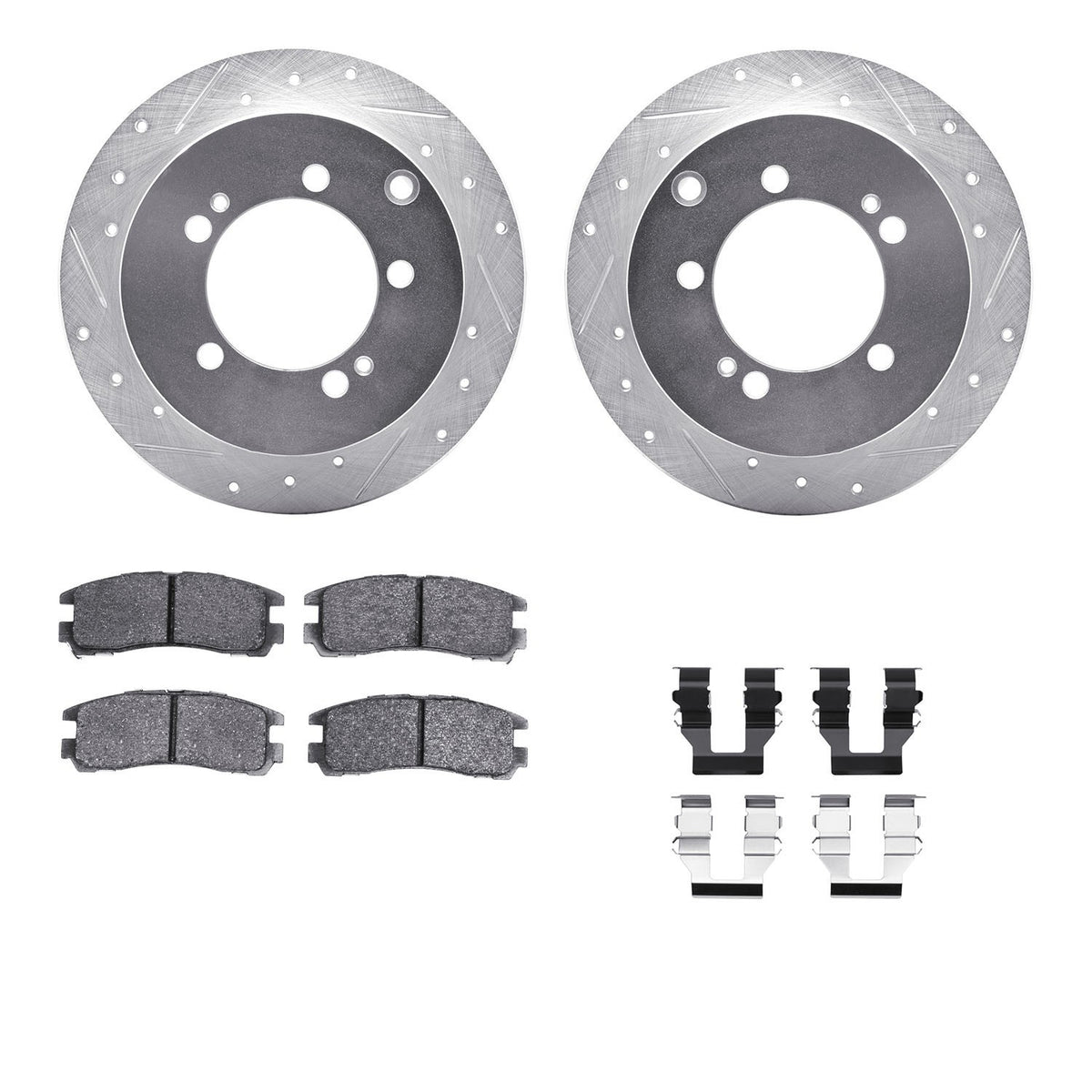 Dynamic Friction Company Disc Brake Kit 7312-72028