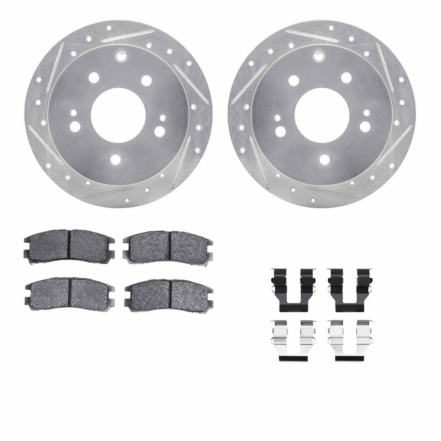Dynamic Friction Company Disc Brake Kit 7312-72029