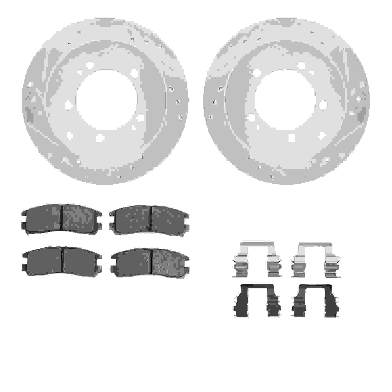 Dynamic Friction Company Disc Brake Kit 7312-72031