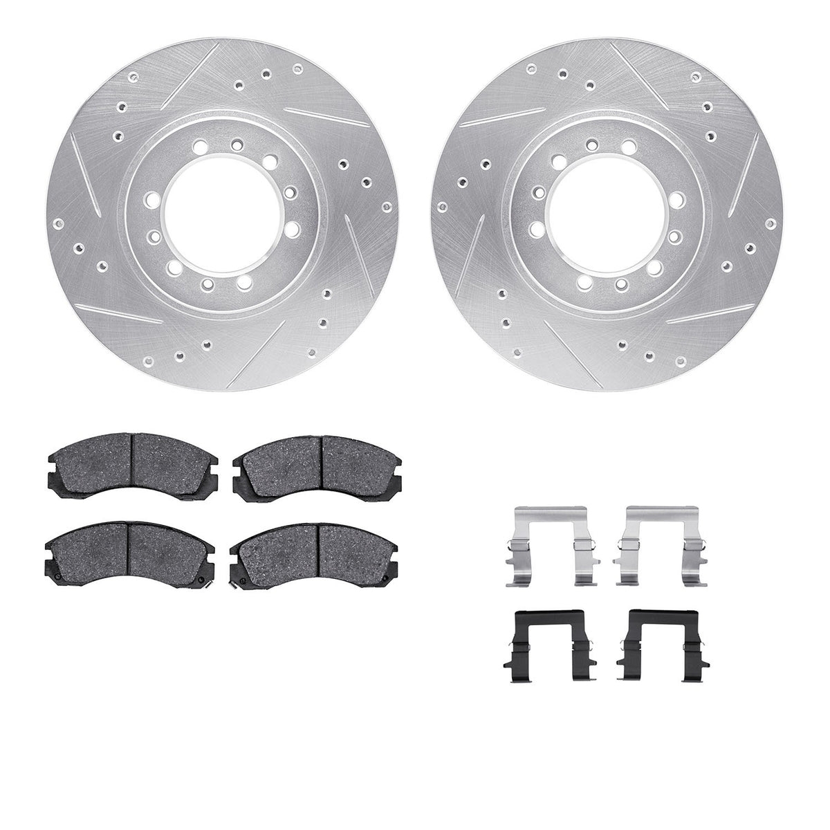 Dynamic Friction Company Disc Brake Kit 7312-72046
