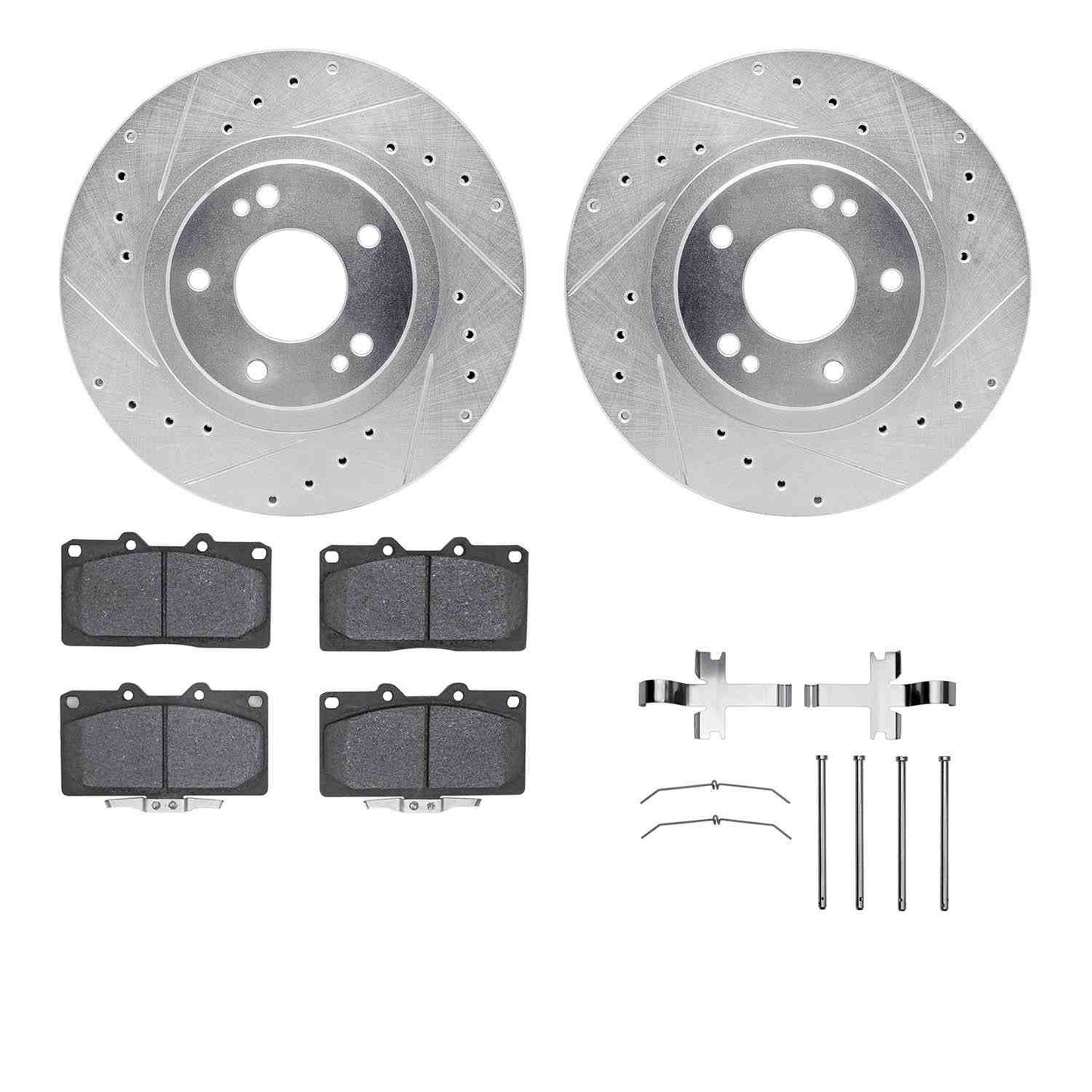 Dynamic Friction Company Disc Brake Kit 7312-72047