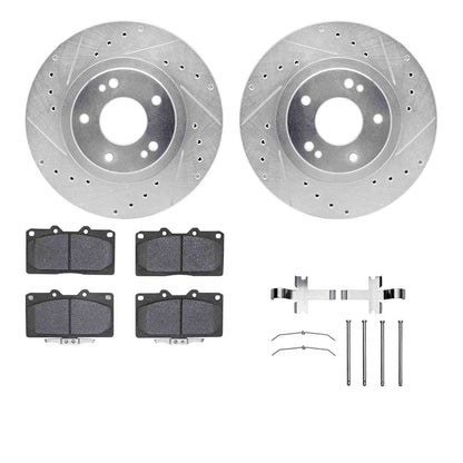 Dynamic Friction Company Disc Brake Kit 7312-72047