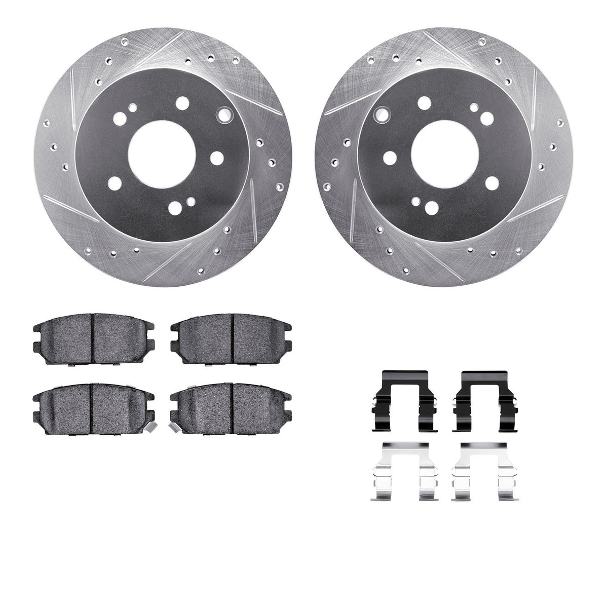 Dynamic Friction Company Disc Brake Kit 7312-72054