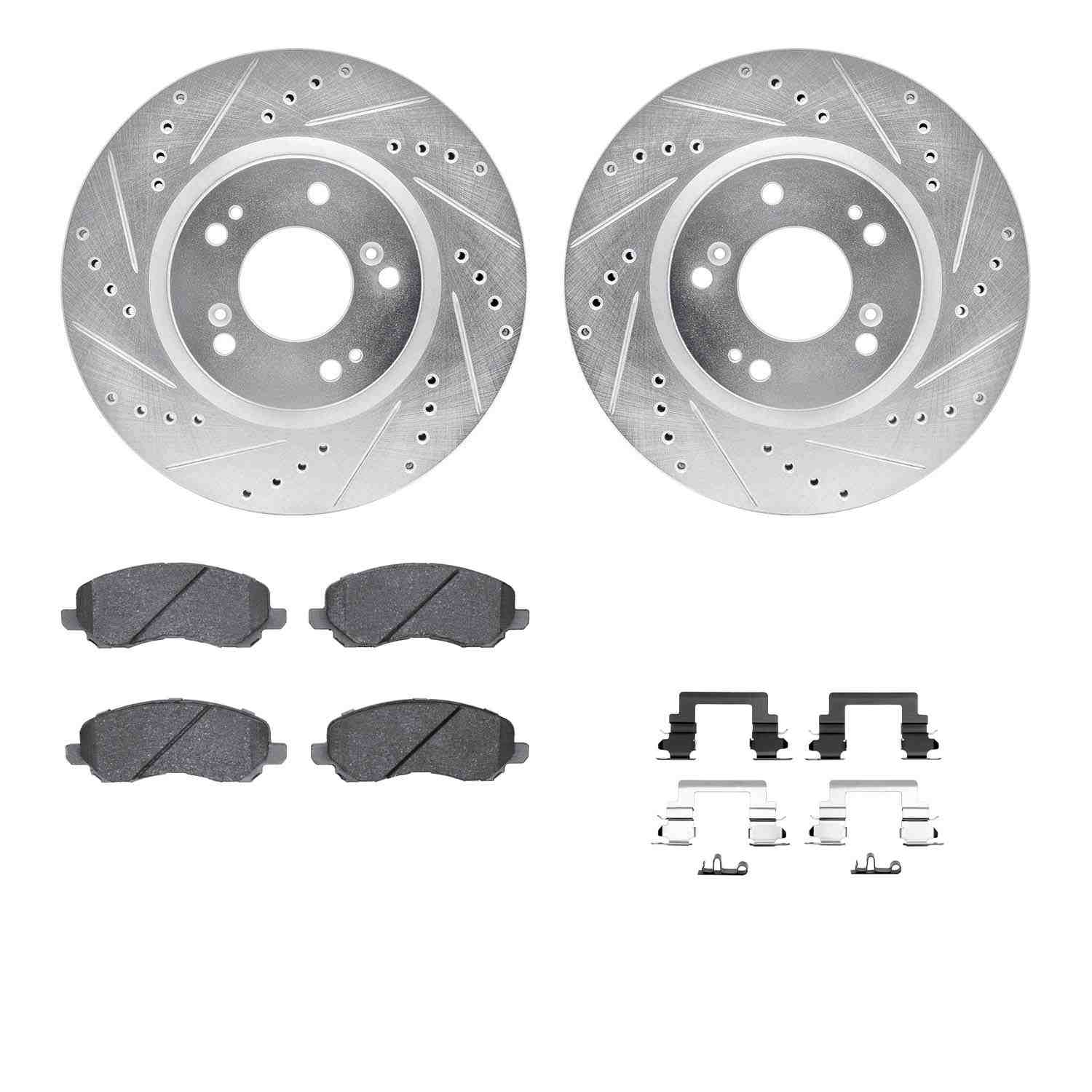 Dynamic Friction Company Disc Brake Kit 7312-72069