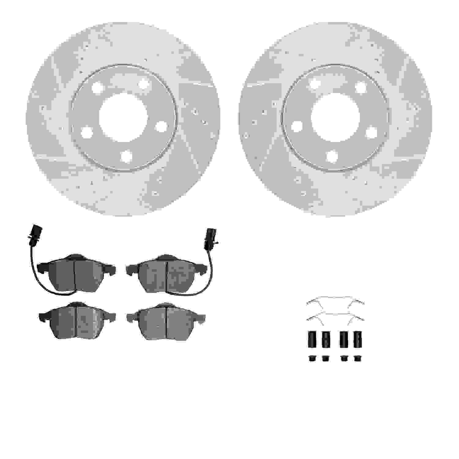 Dynamic Friction Company Disc Brake Kit 7312-73047