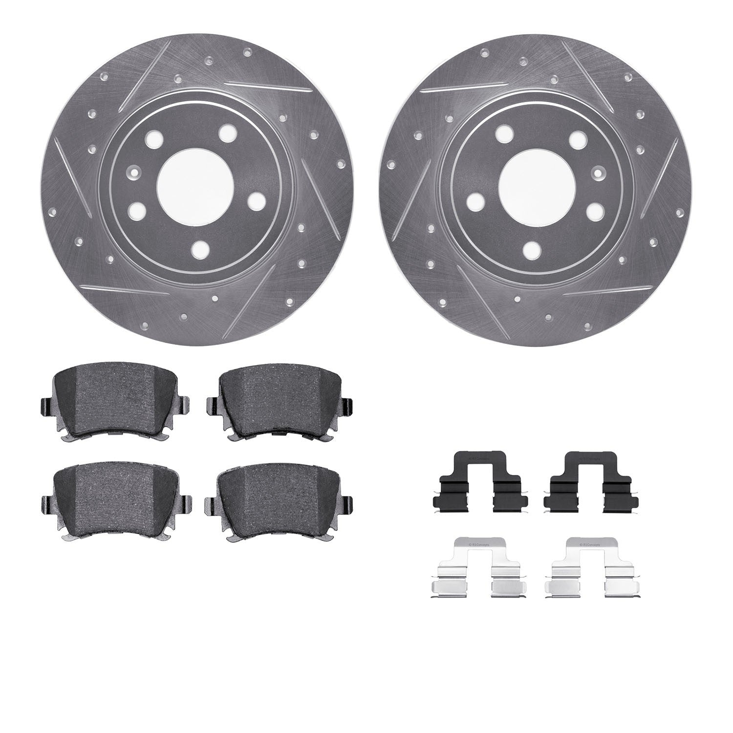 Dynamic Friction Company Disc Brake Kit 7312-73057