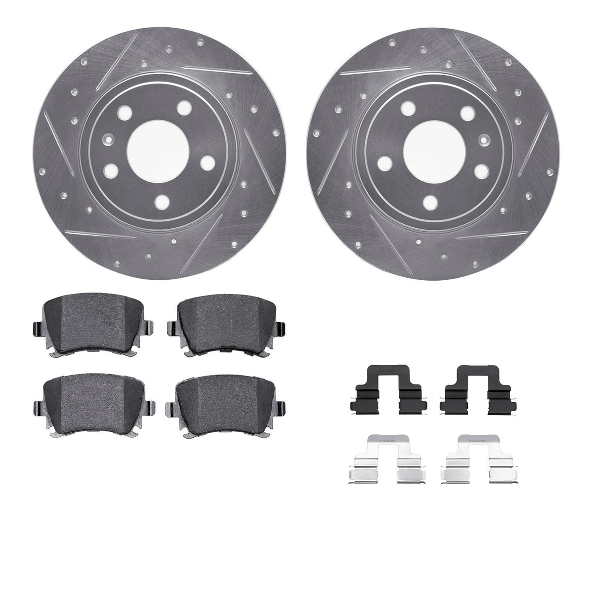 Dynamic Friction Company Disc Brake Kit 7312-73057