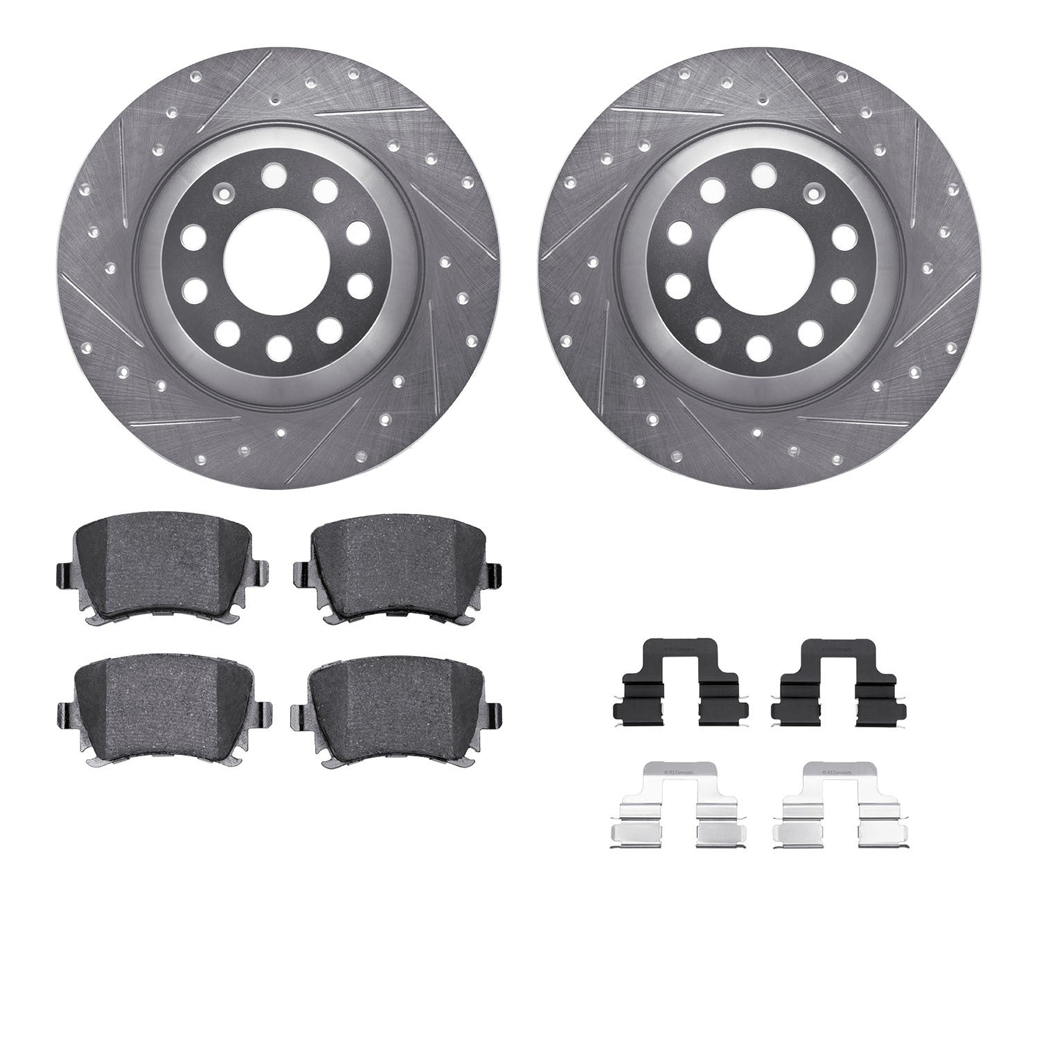 Dynamic Friction Company Disc Brake Kit 7312-73058