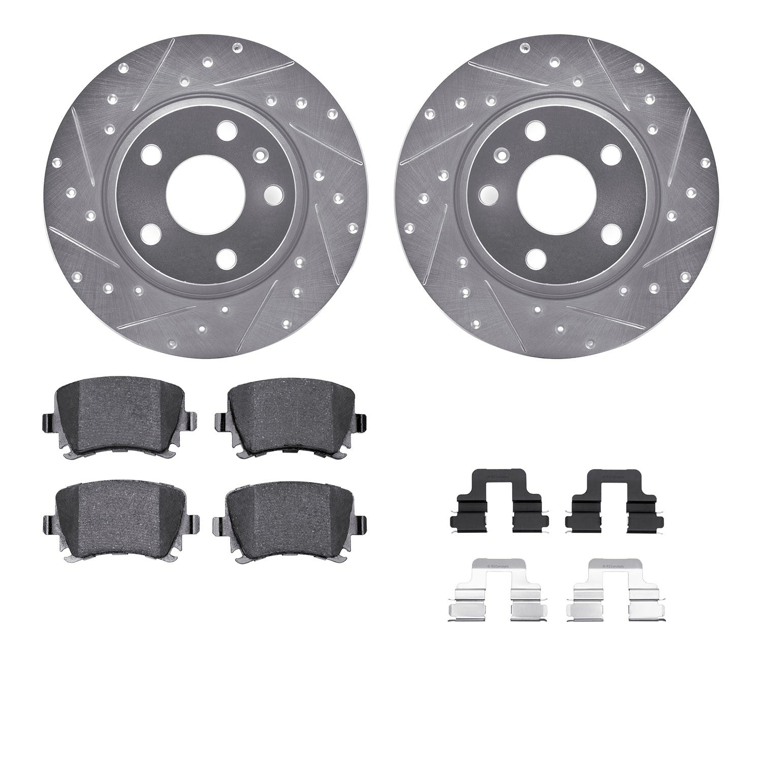 Dynamic Friction Company Disc Brake Kit 7312-73059