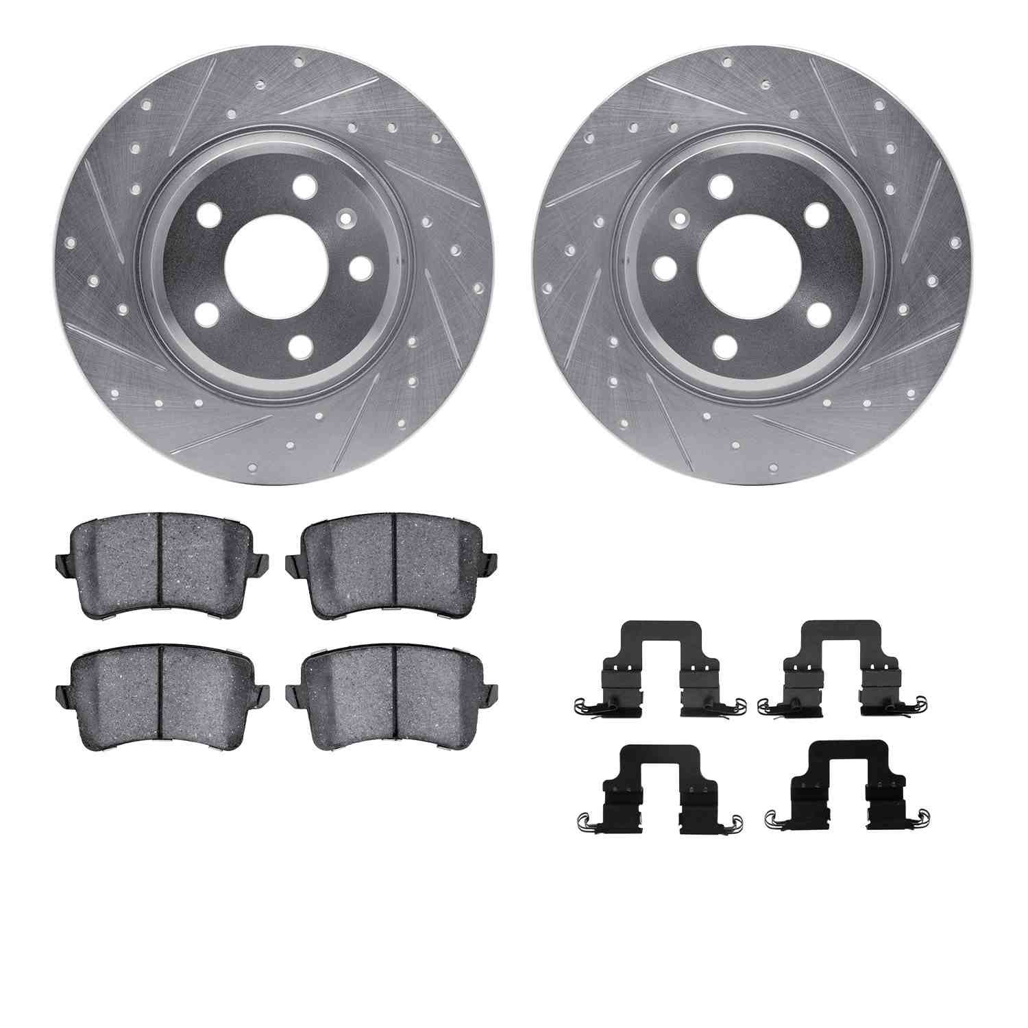 Dynamic Friction Company Disc Brake Kit 7312-73069