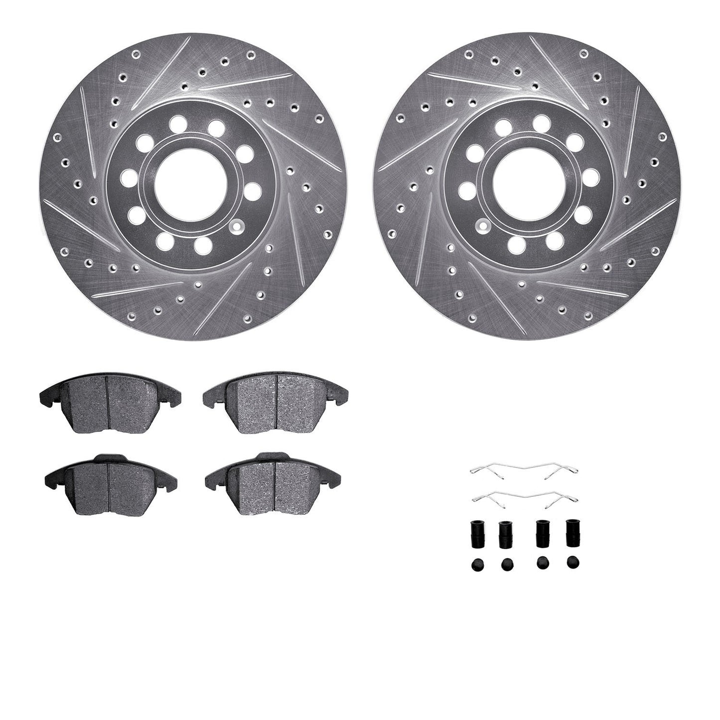 Dynamic Friction Company Disc Brake Kit 7312-74079